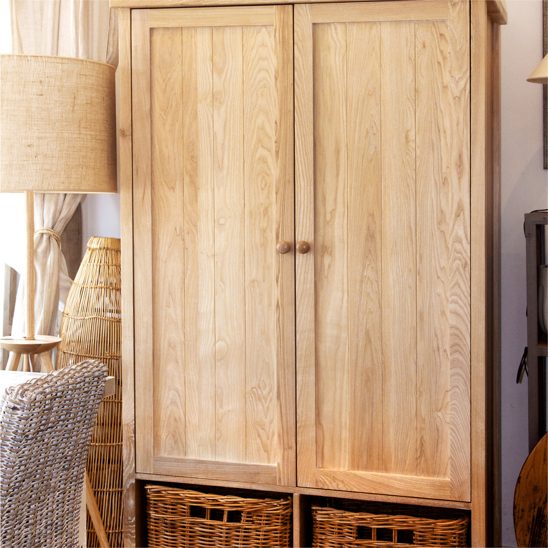 Newport Wardrobe & Baskets