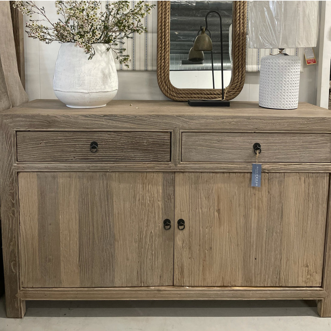 Reclaimed Elm Sideboard L1200mm