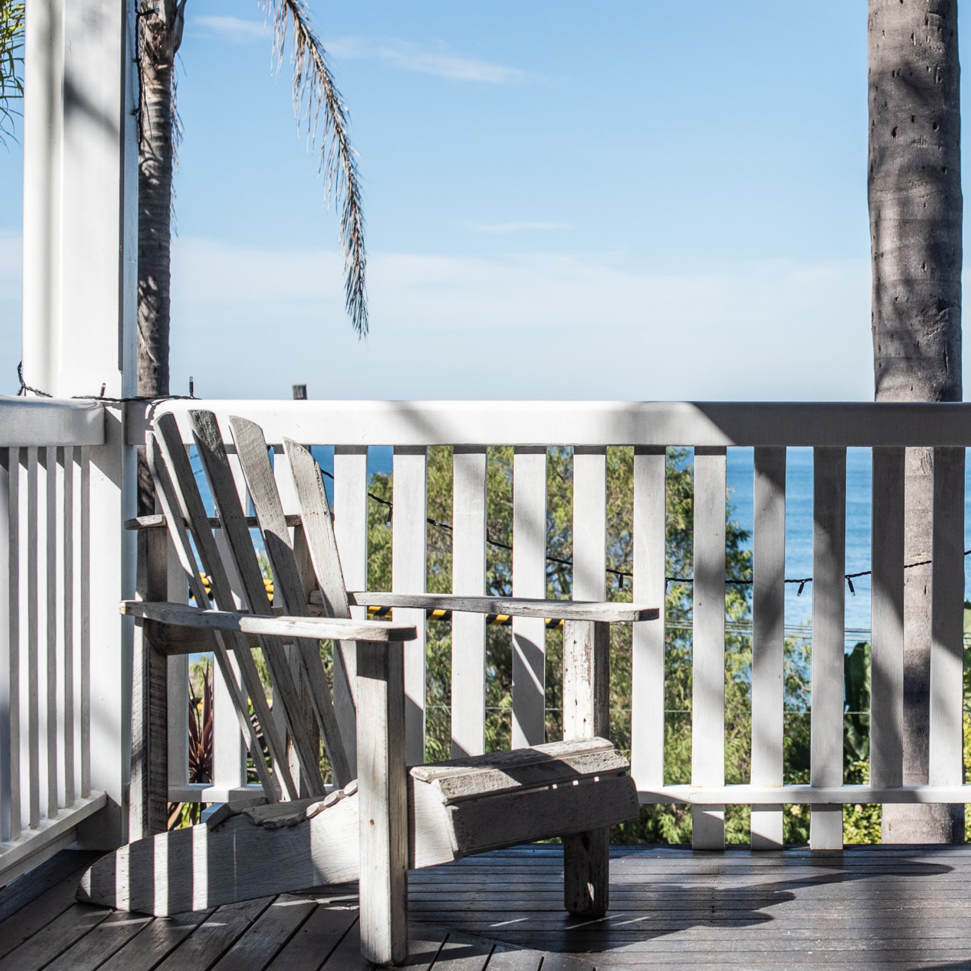 Adirondack Chair - Whitewash