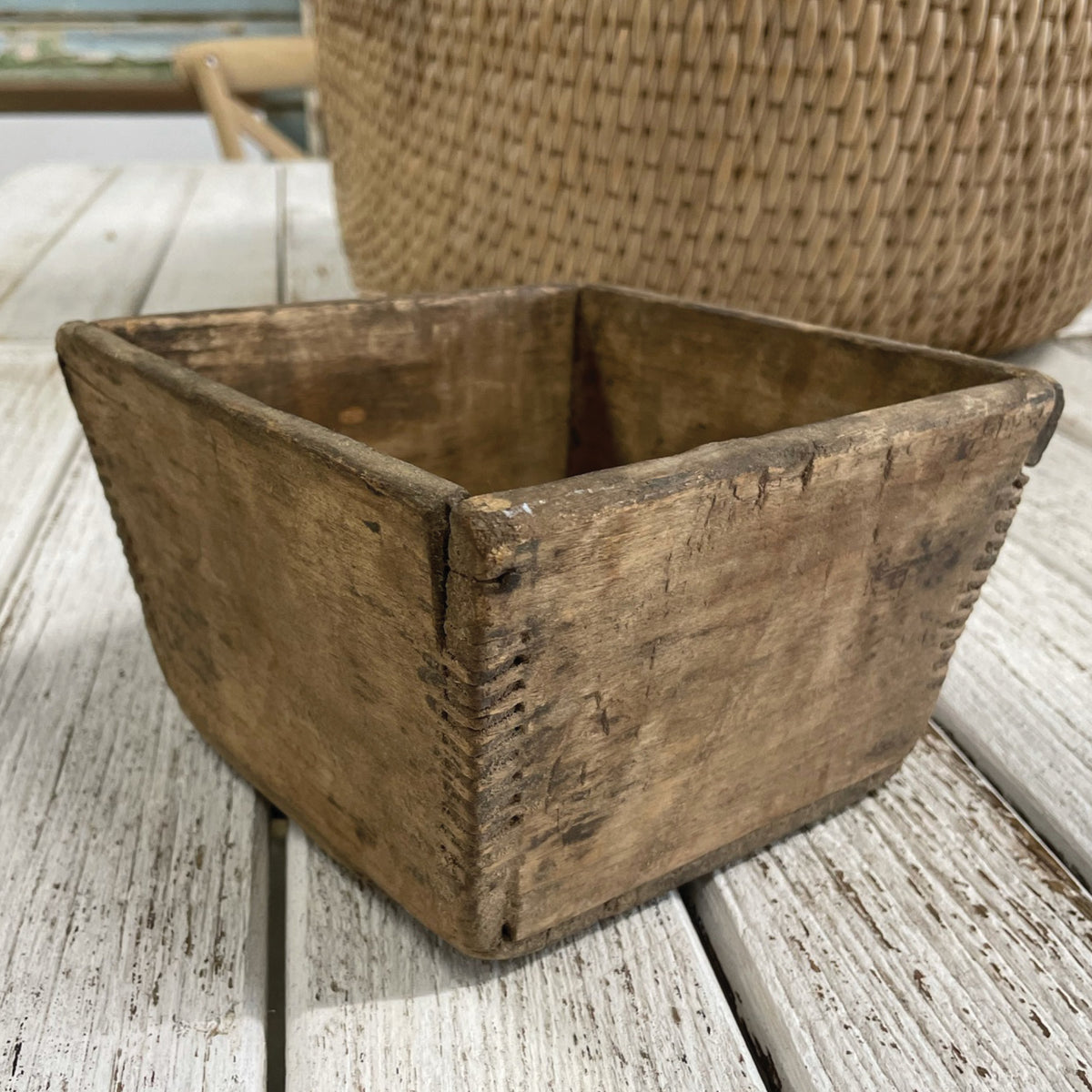 Timber Rice Measuring Bowl