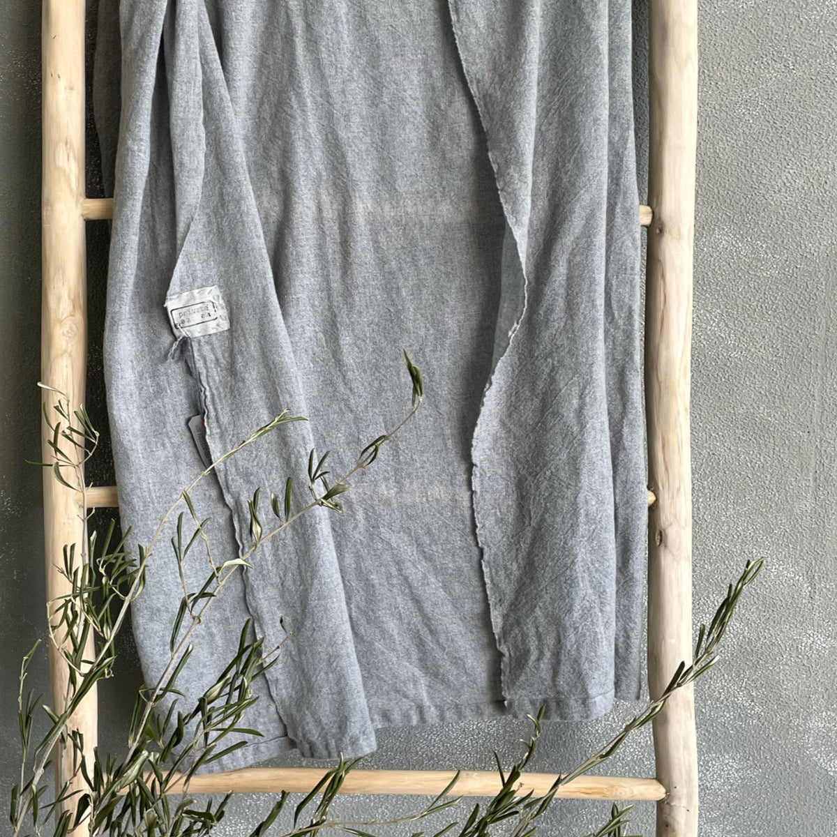 Italian Cashmere Scarf - Grey