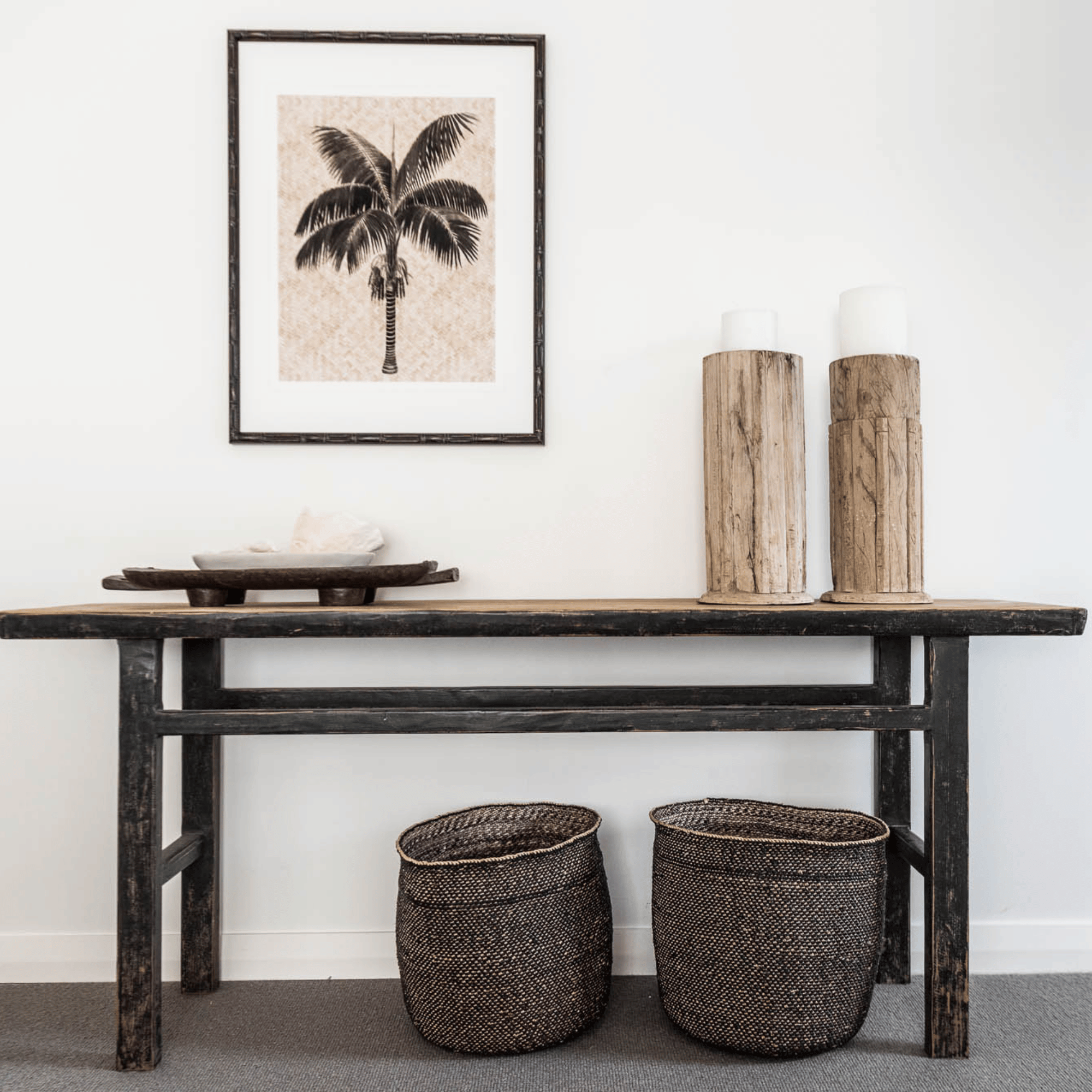 Amsterdam Hall Table L1520mm - Black & Amsterdam