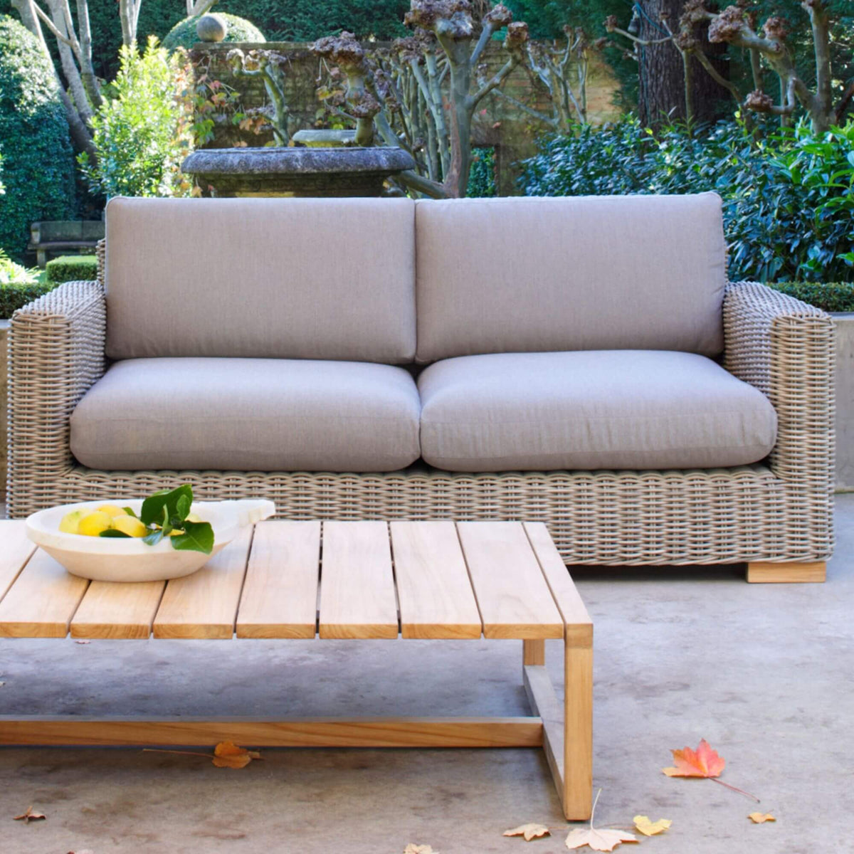 Claybourne Outdoor Sofa - 2.5 Seater