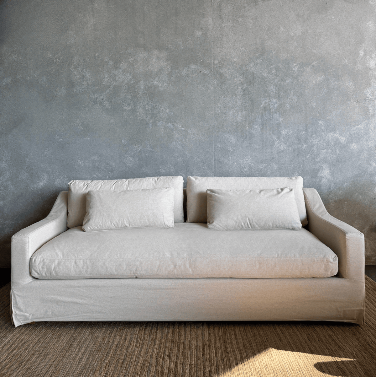 Hamilton Sofa - 3 Seater - Salt & Pepper