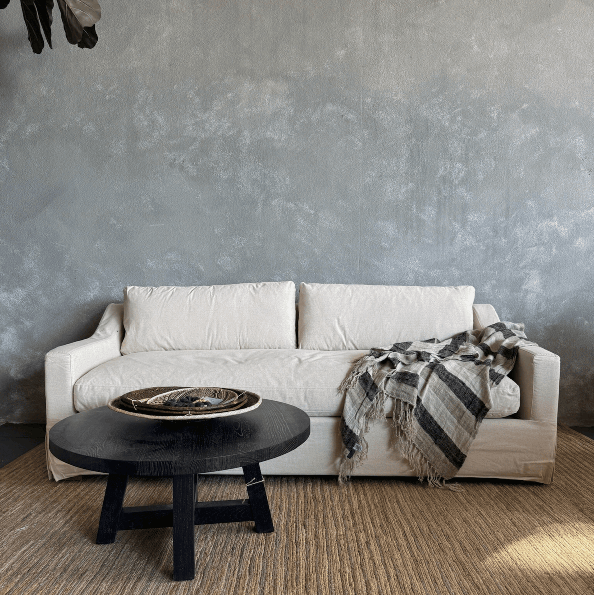 Hamilton Sofa - 3 Seater - Salt & Pepper