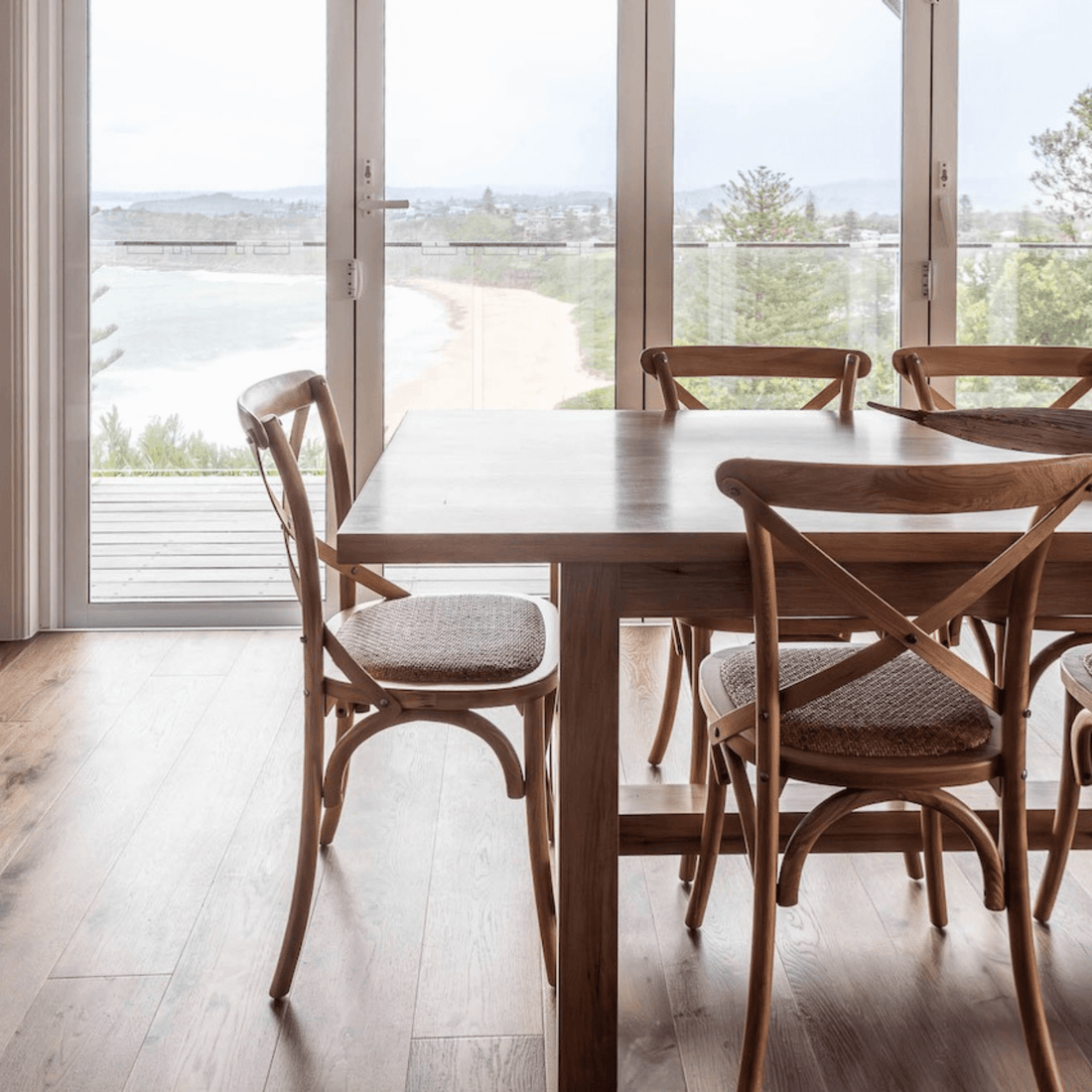 Cross Back Dining Chair
