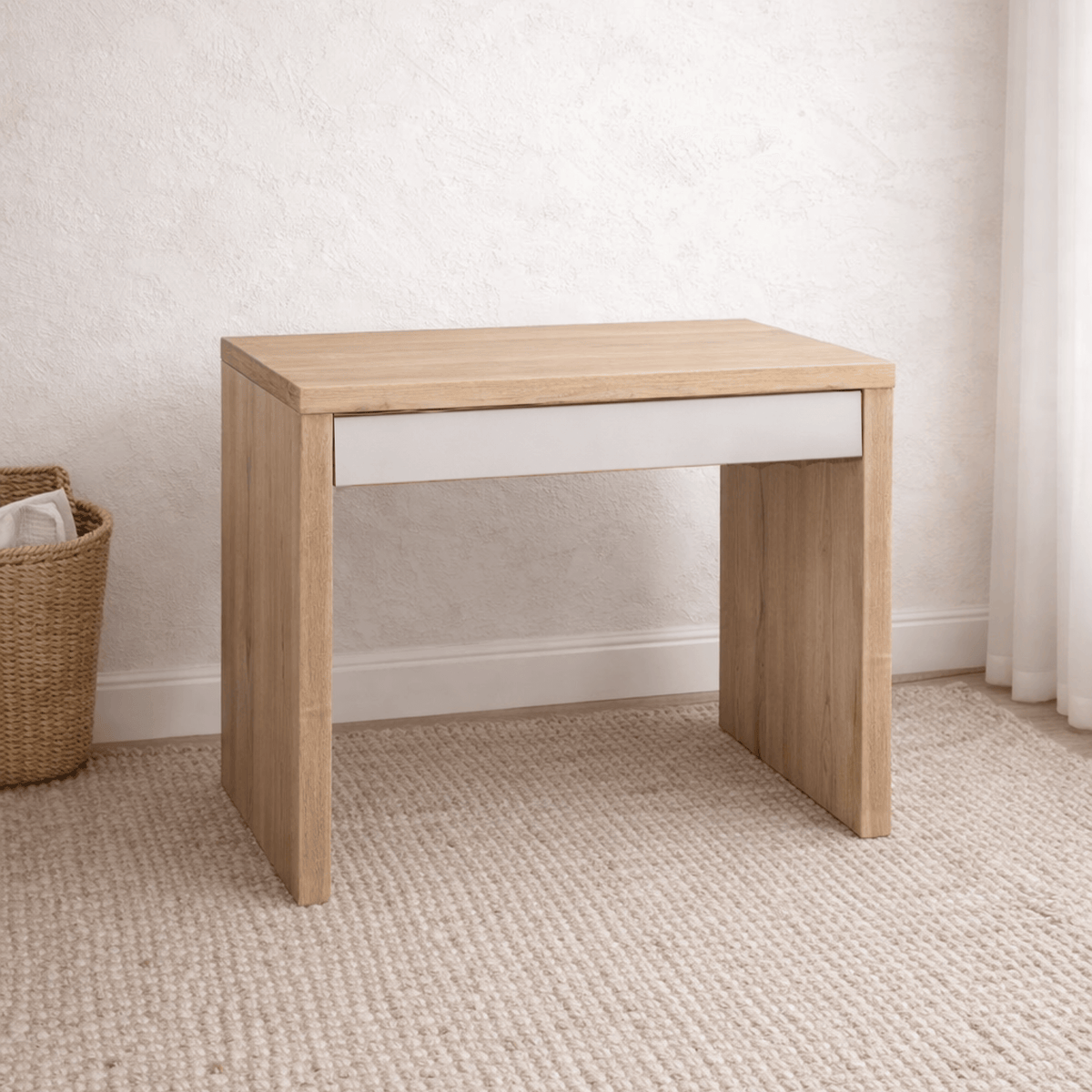 Modern Desk with 1 Drawer L1000mm