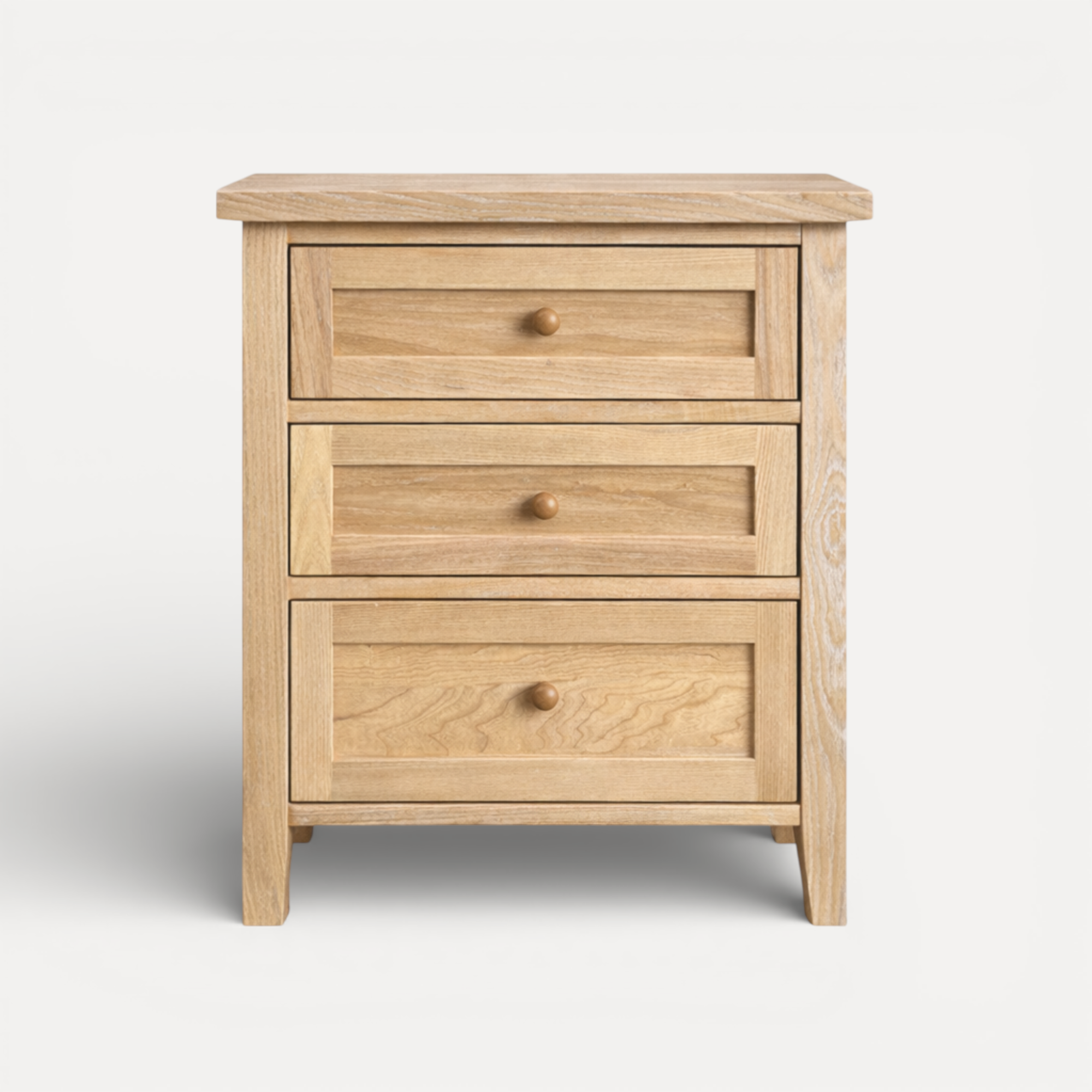 Hamptons Bedside L600mm - 3 Drawer