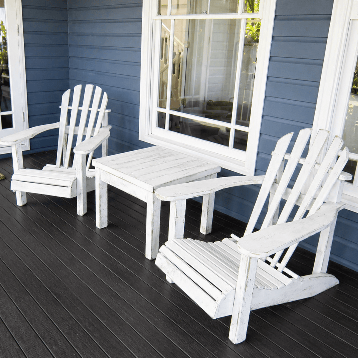 Adirondack Chair - Whitewash