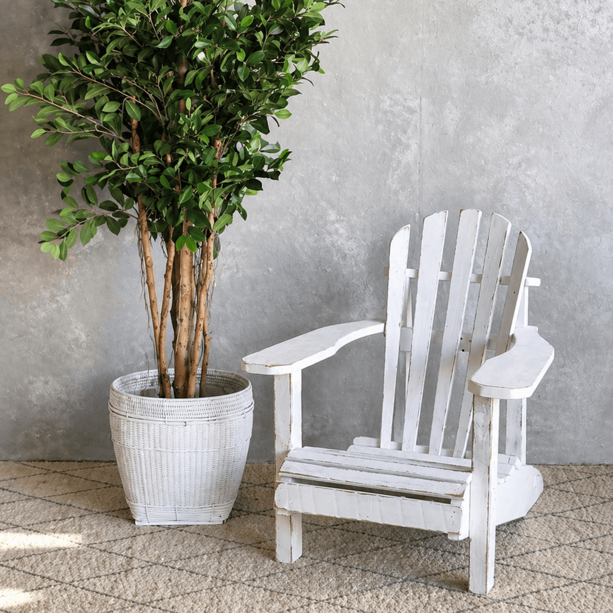 Adirondack Chair - Whitewash