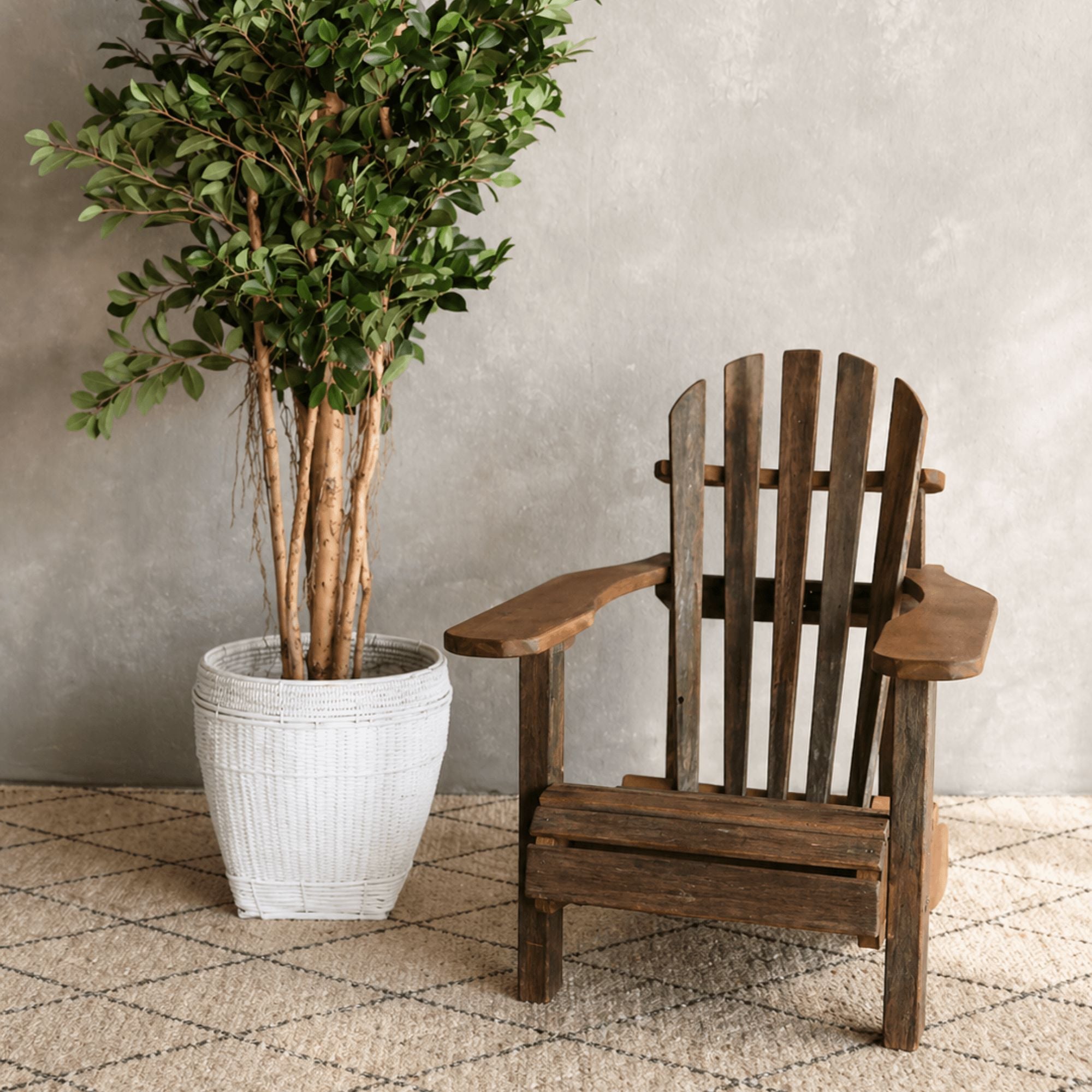 Adirondack Chair - Natural Outdoor Furniture Beachwood Designs