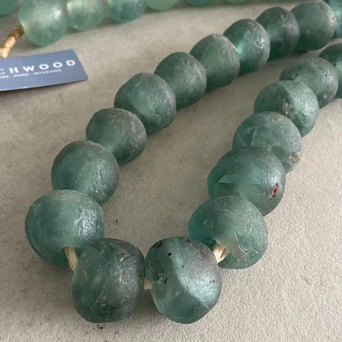African Glass Beaded Necklace Homewares Beachwood Designs 