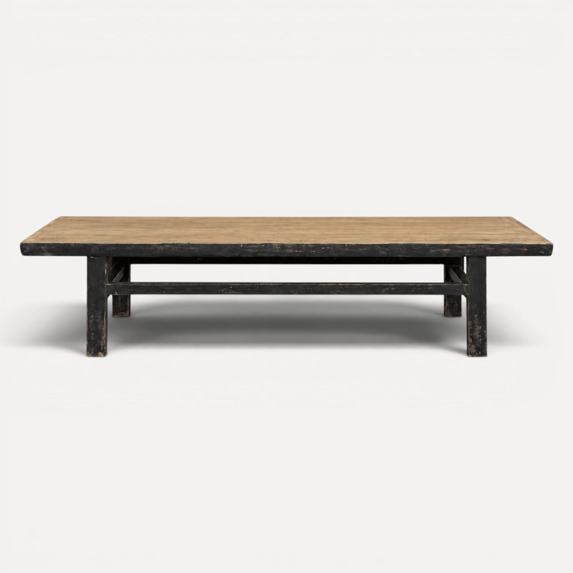 Amsterdam Coffee Table L1880mm Living Furniture Beachwood Designs Black & Amsterdam Top