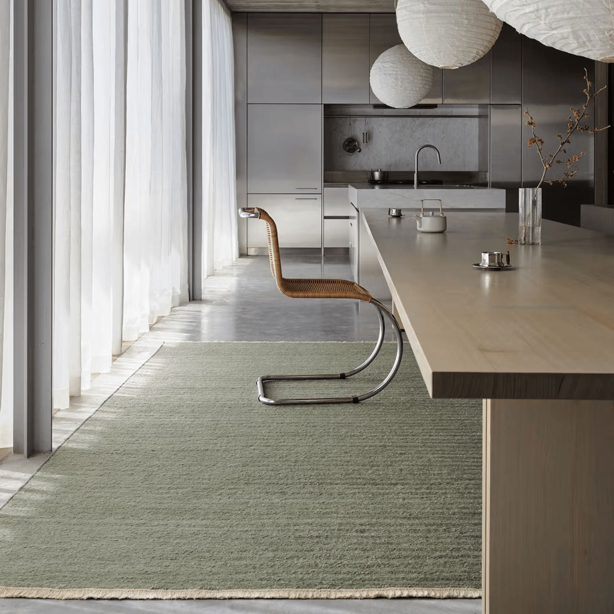 Armadillo CABLE Rug Rugs Armadillo Jade - Armadillo 2.5 x 3.5m