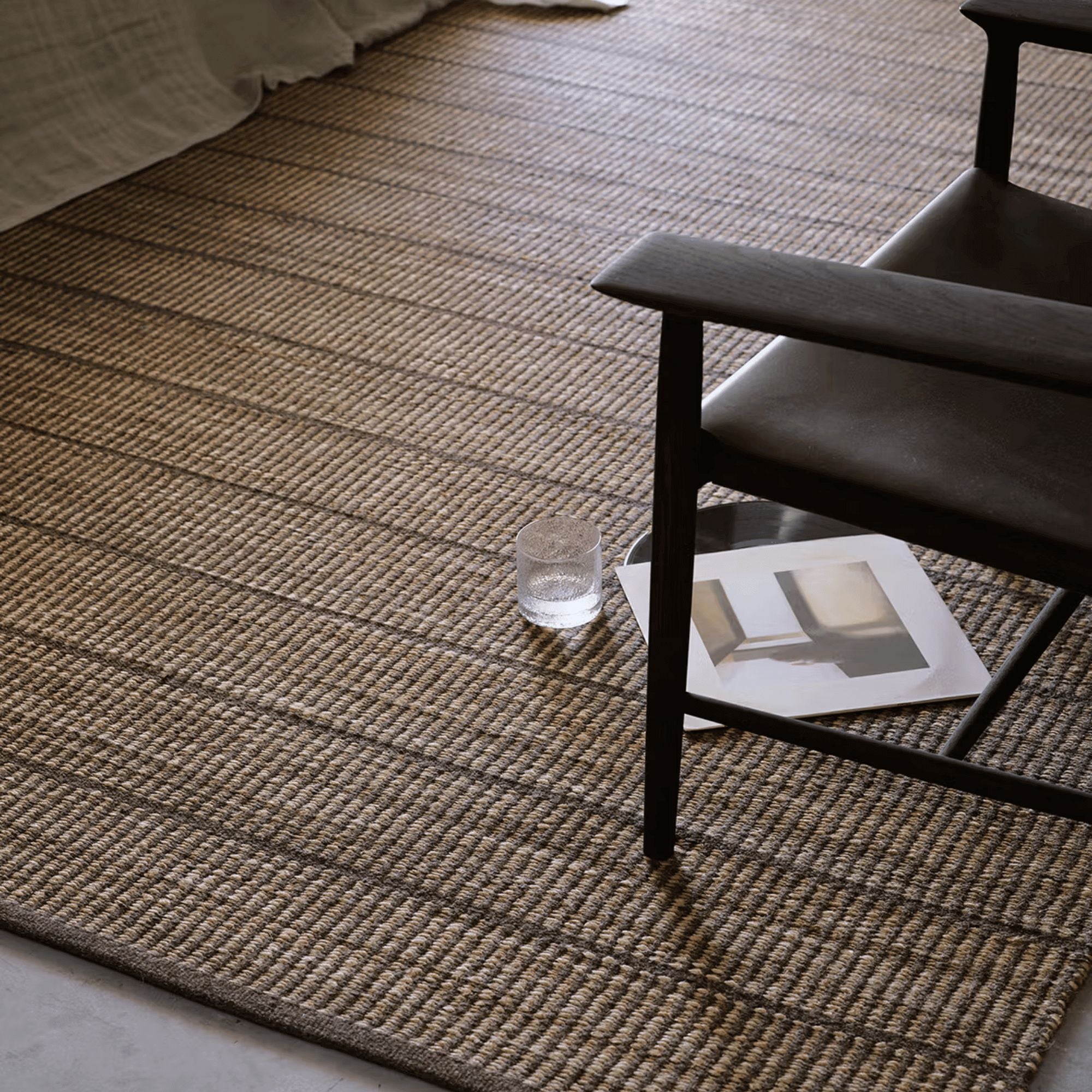 Armadillo TRELLIS Rug Rugs Beachwood Designs Natural & Bison - Armadillo 2.5 x 3.5m