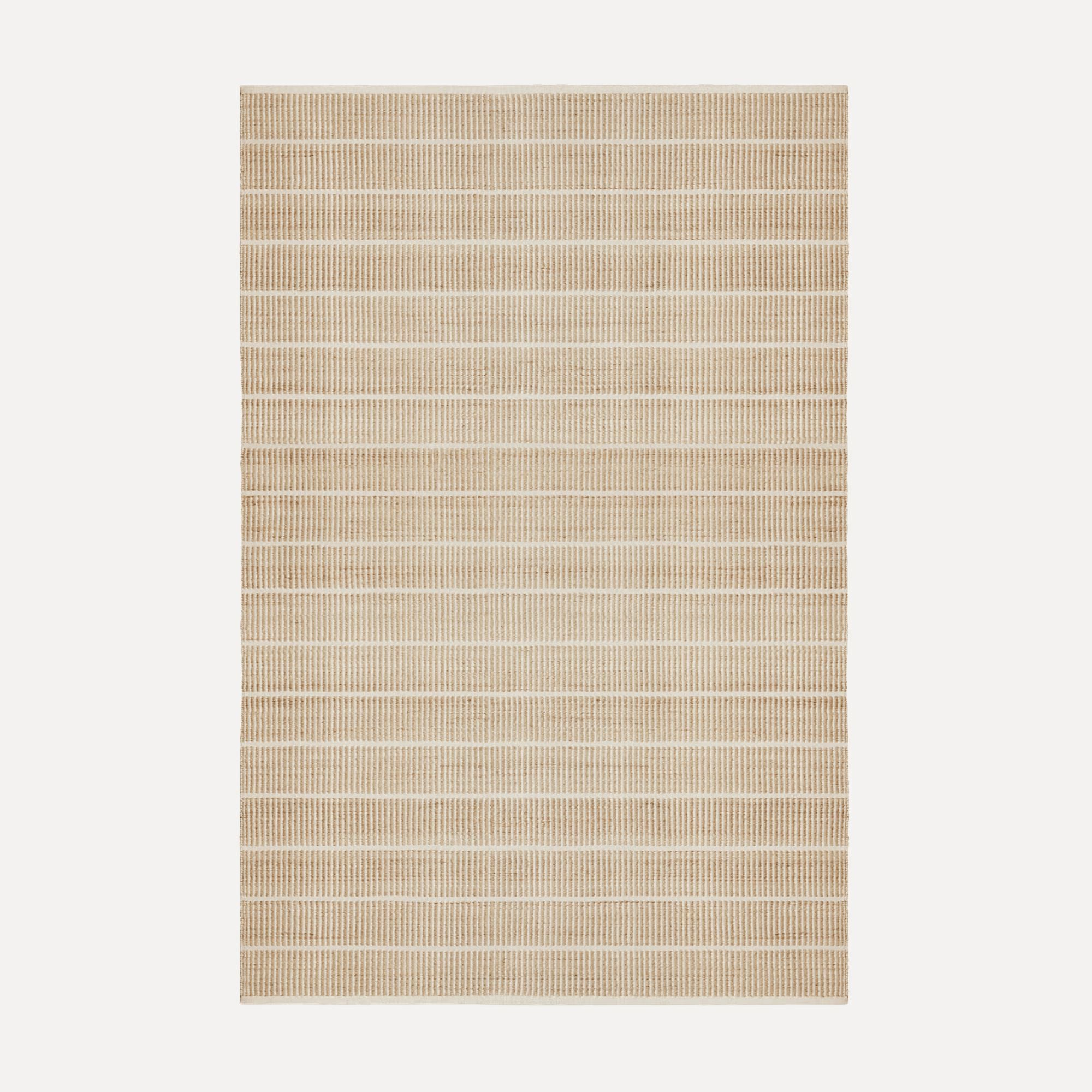 Armadillo TRELLIS Rug Rugs Beachwood Designs Natural & White - Armadillo 1.7 x 2.4m