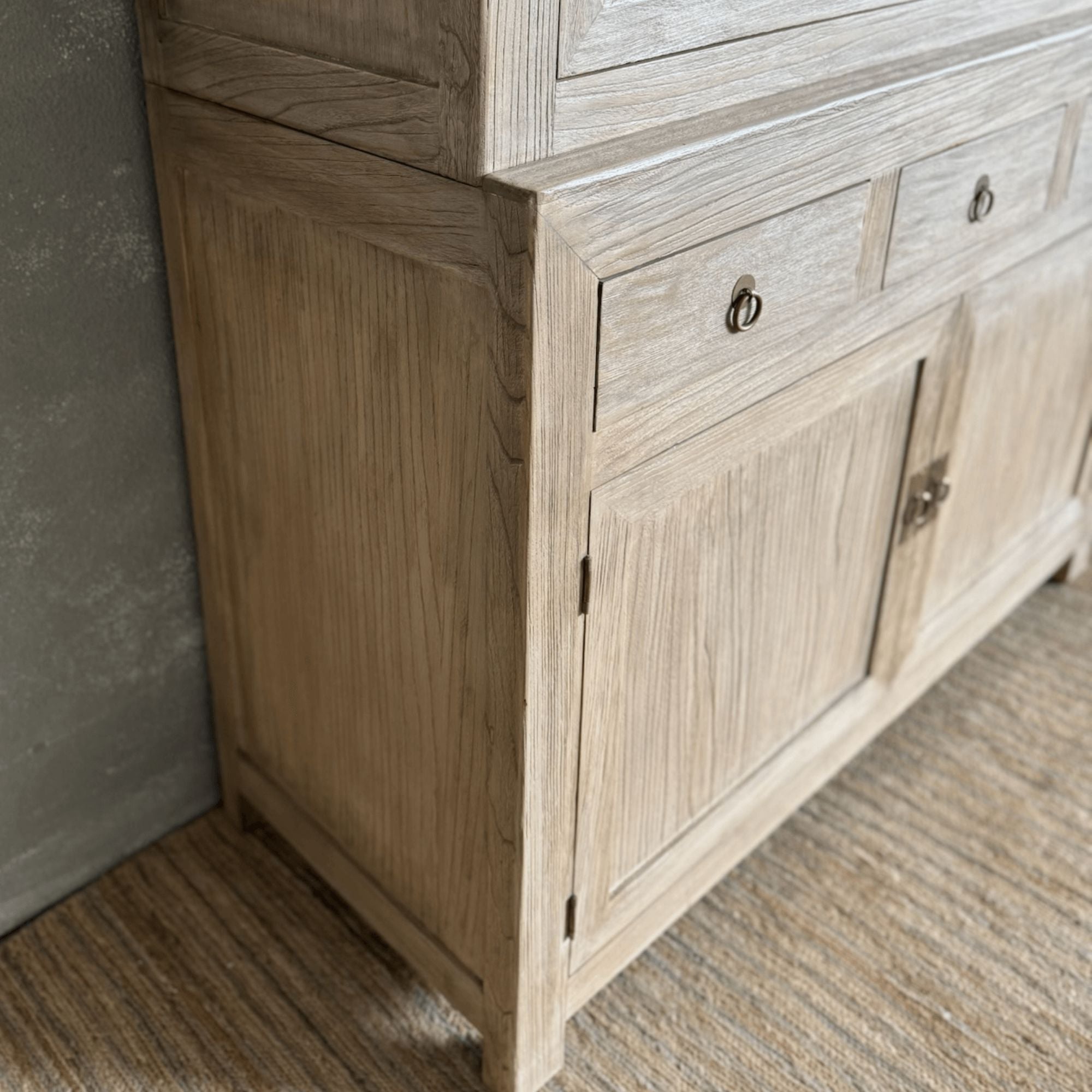 Avalon Display Cabinet - Glass Hutch Dining Furniture Beachwood Designs