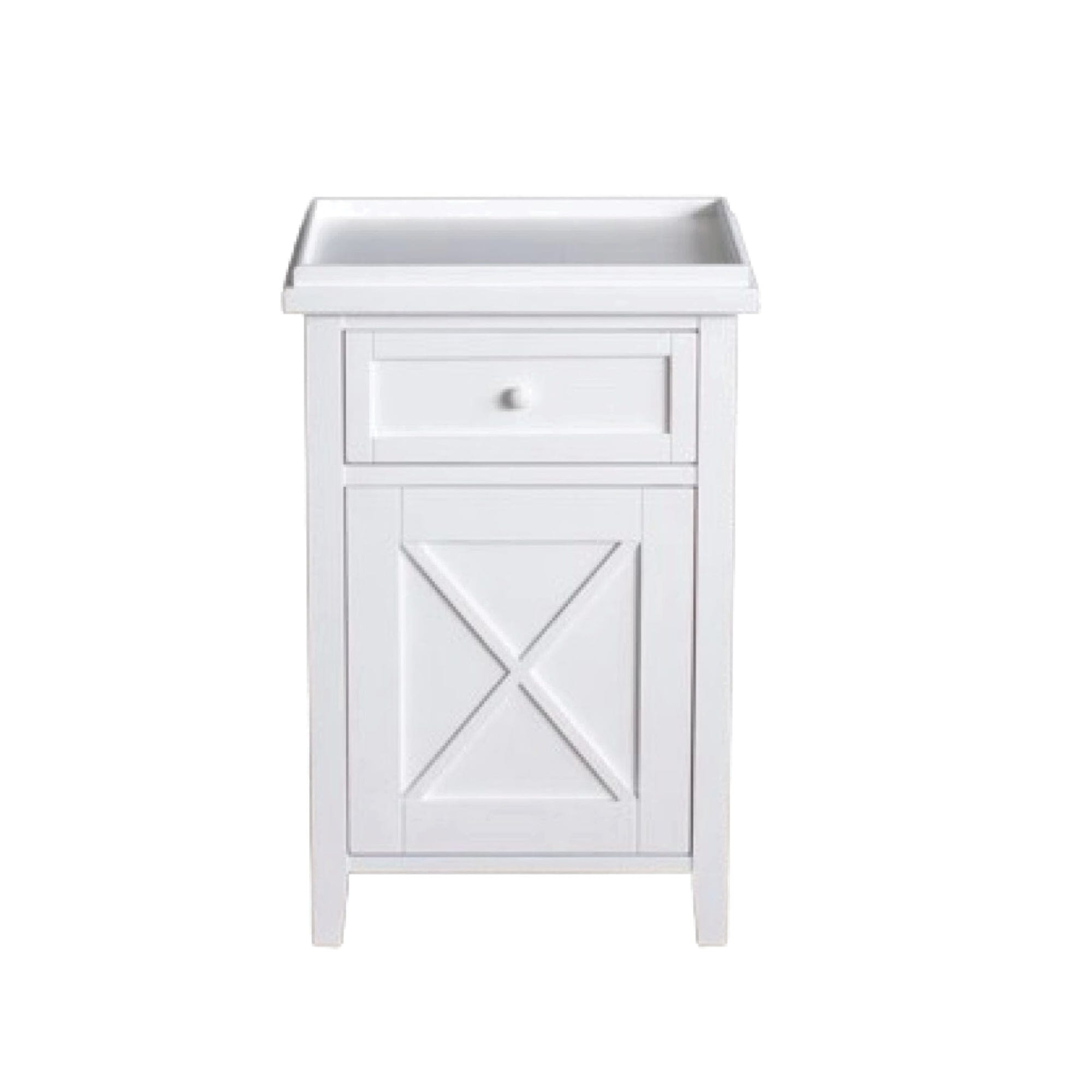 Bahamas Bedside L500mm - 1 Drawer & Door Bedroom Furniture Beachwood Designs