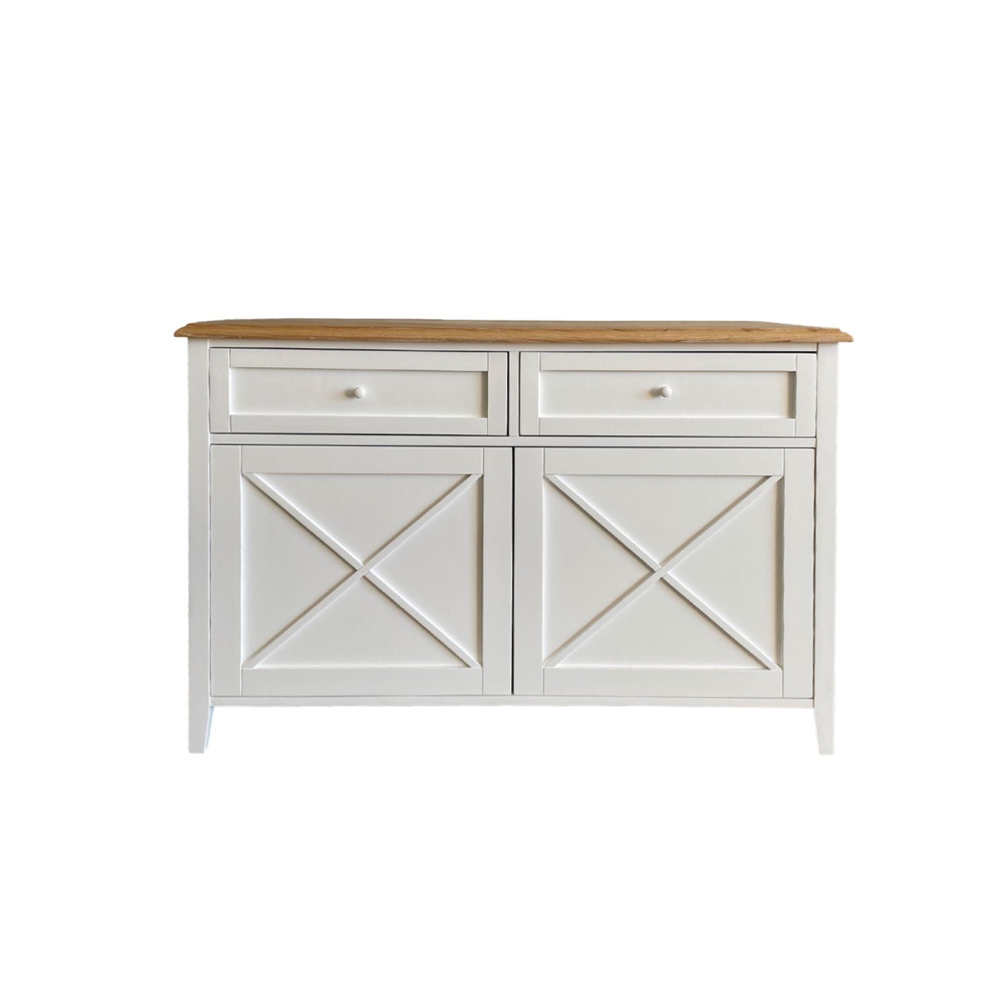 Bahamas Sideboard L1300mm Living Furniture Beachwood Designs White & Limed Ash