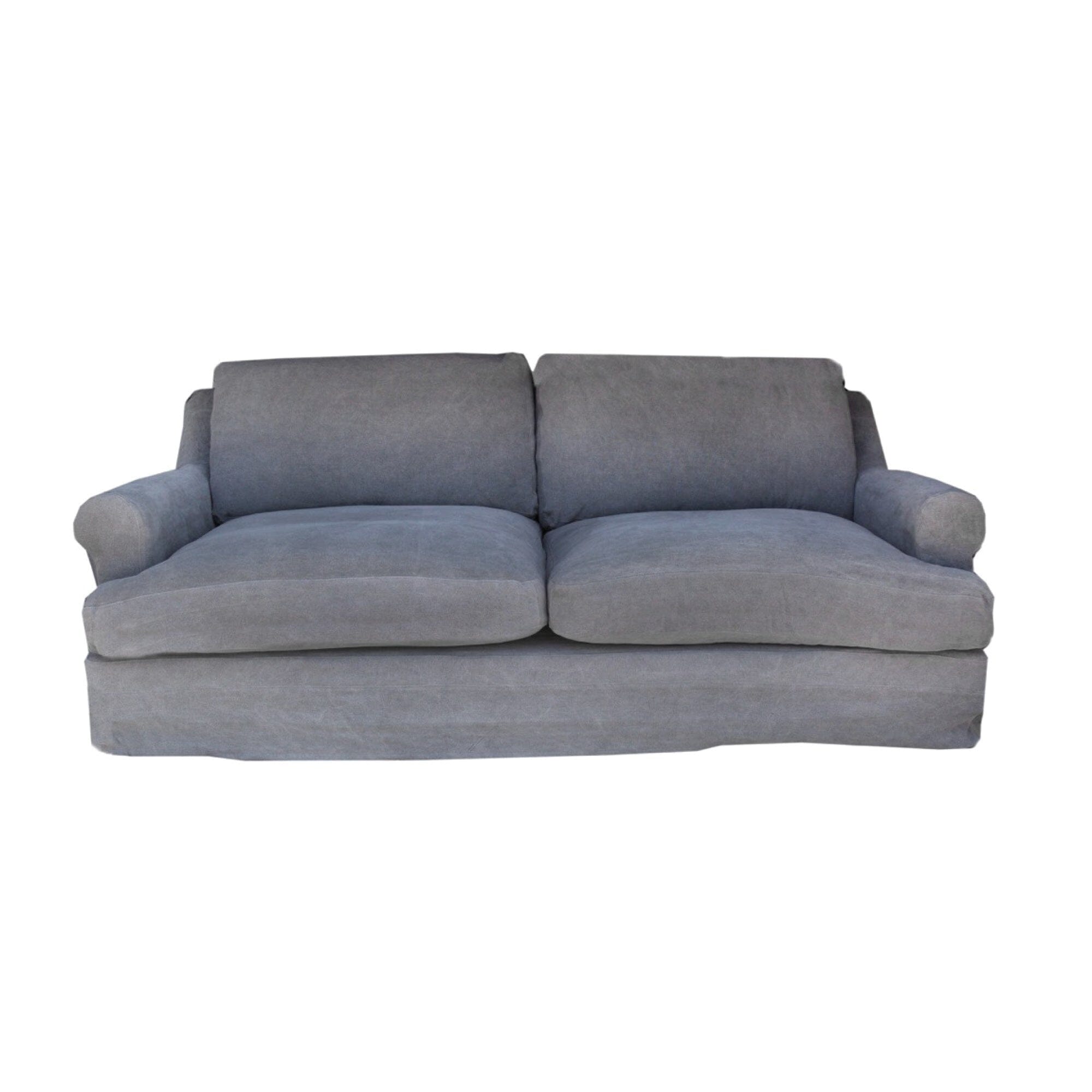Balmoral Sofa - 3 Seater Living Furniture Beachwood Designs Grey Linen