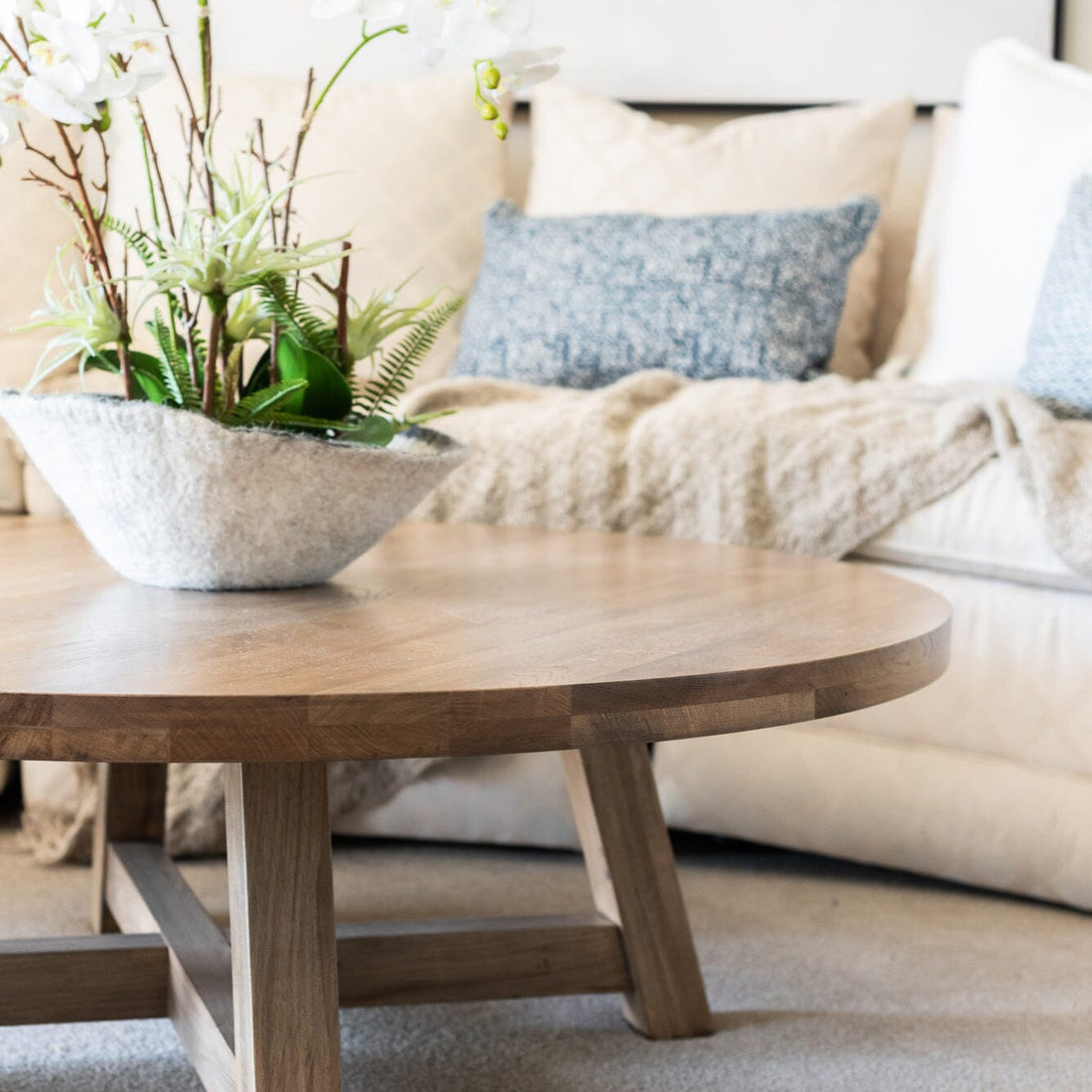 Bay Coffee Table - D1000mm Living Furniture Beachwood Designs