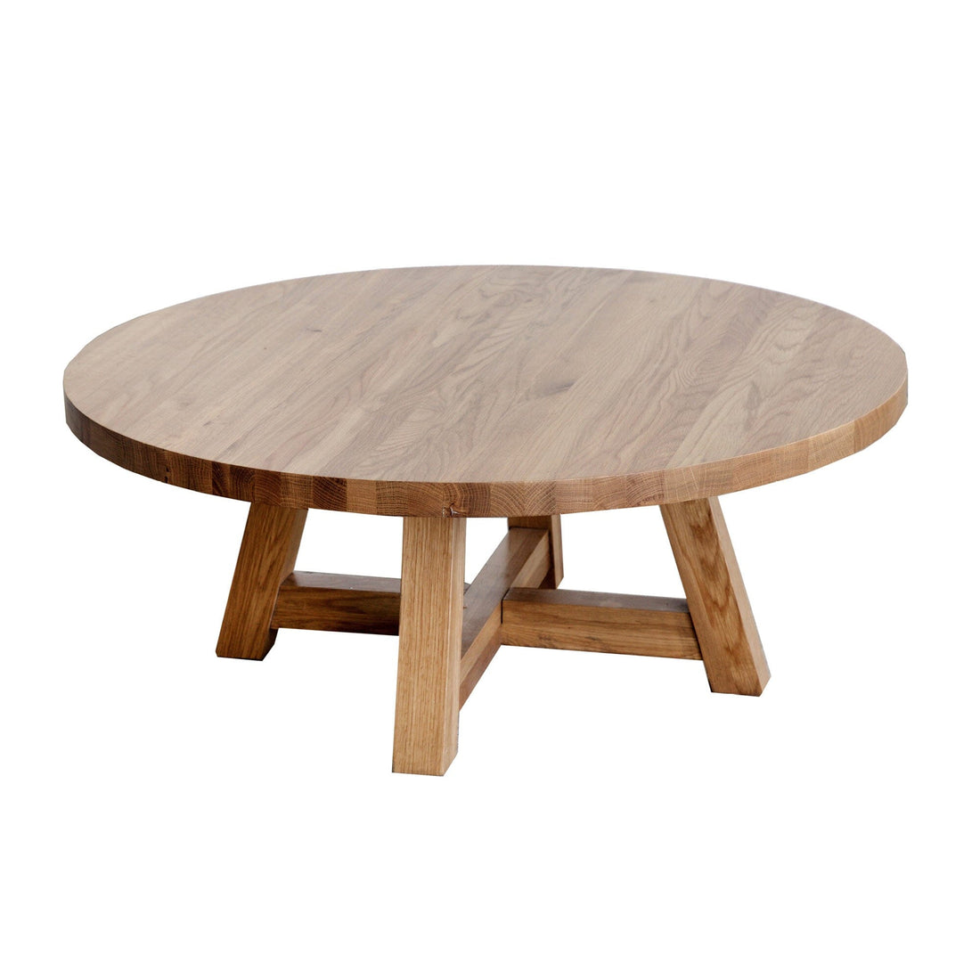 Bay Coffee Table - D1000mm Living Furniture Beachwood Designs Natural Oak 