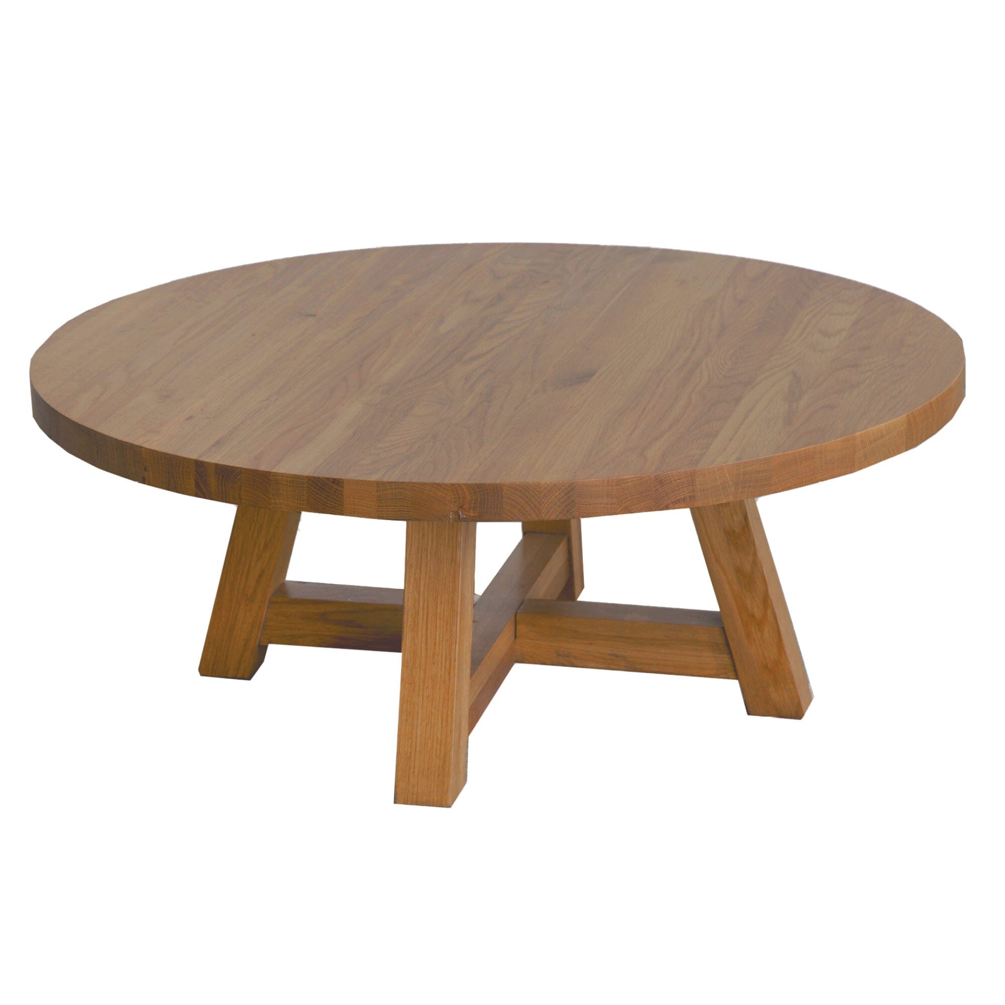 Bay Coffee Table - D1200mm Living Furniture Beachwood Designs Weathered Oak
