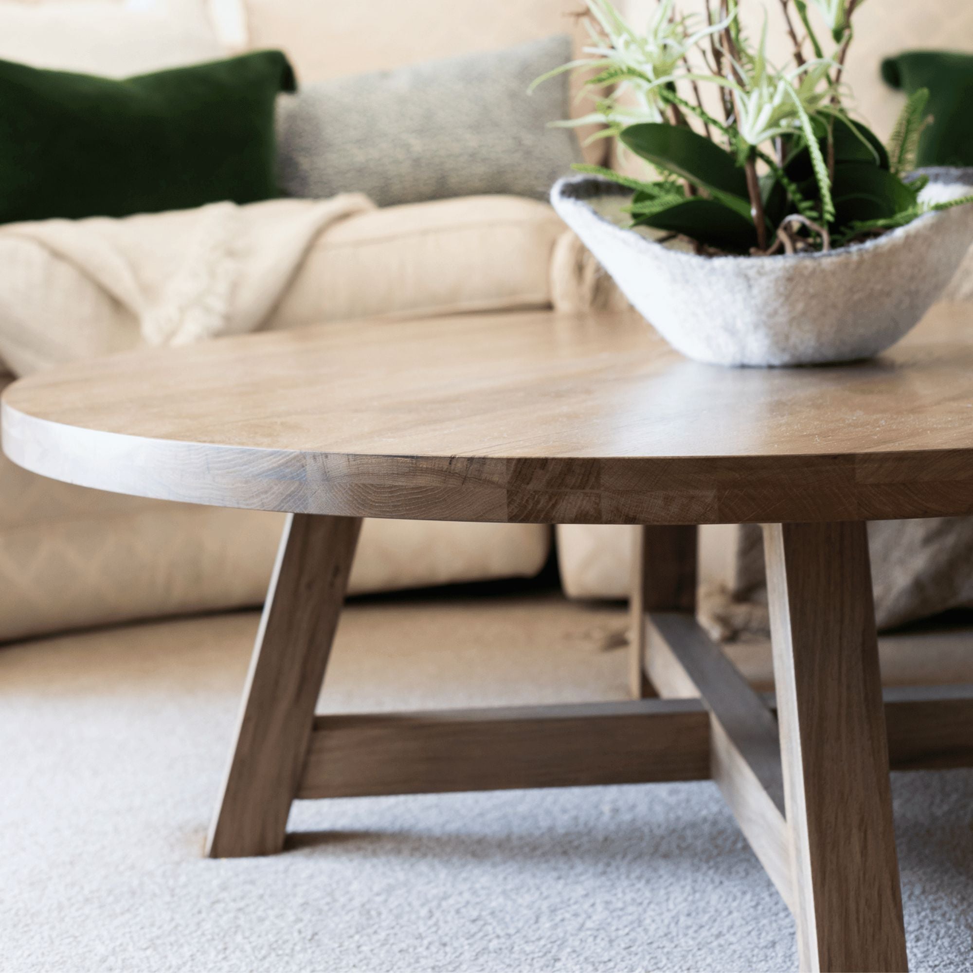 Bay Coffee Table - D850mm Living Furniture Beachwood Designs