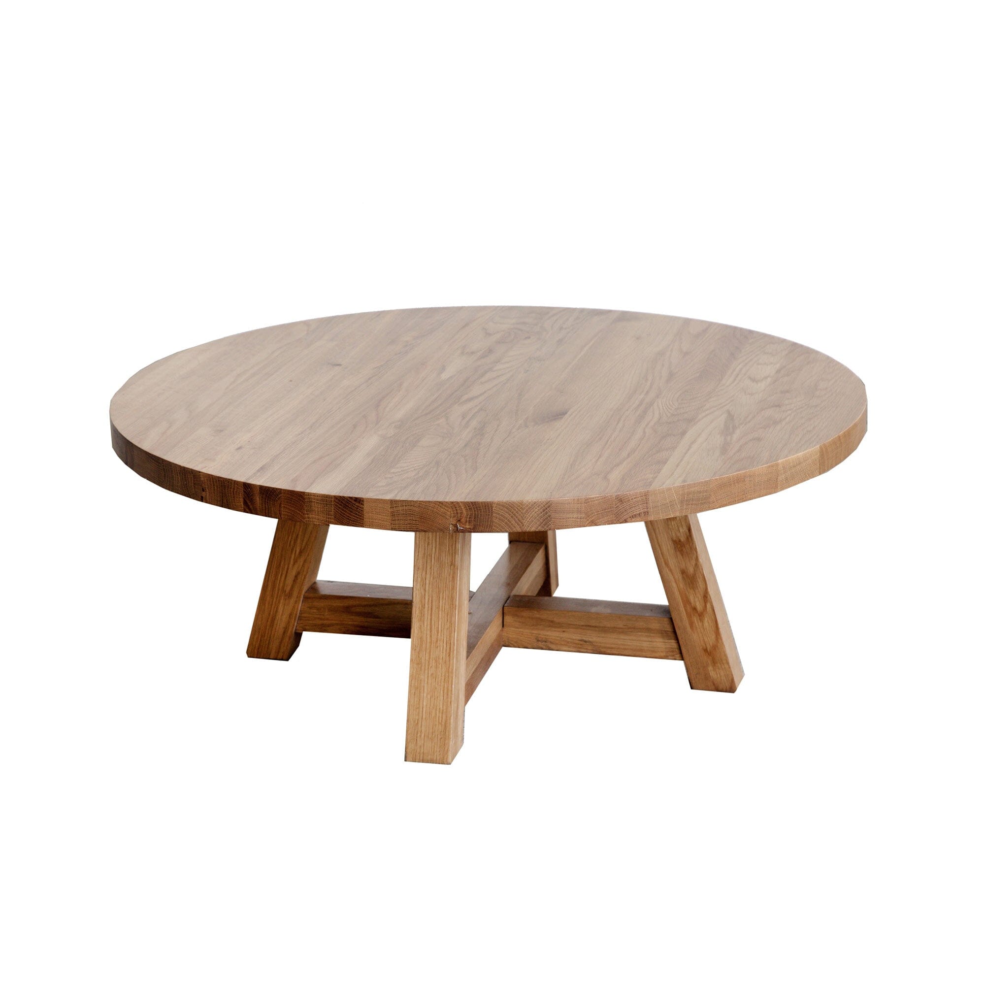 Bay Coffee Table - D850mm Living Furniture Beachwood Designs Weathered Oak