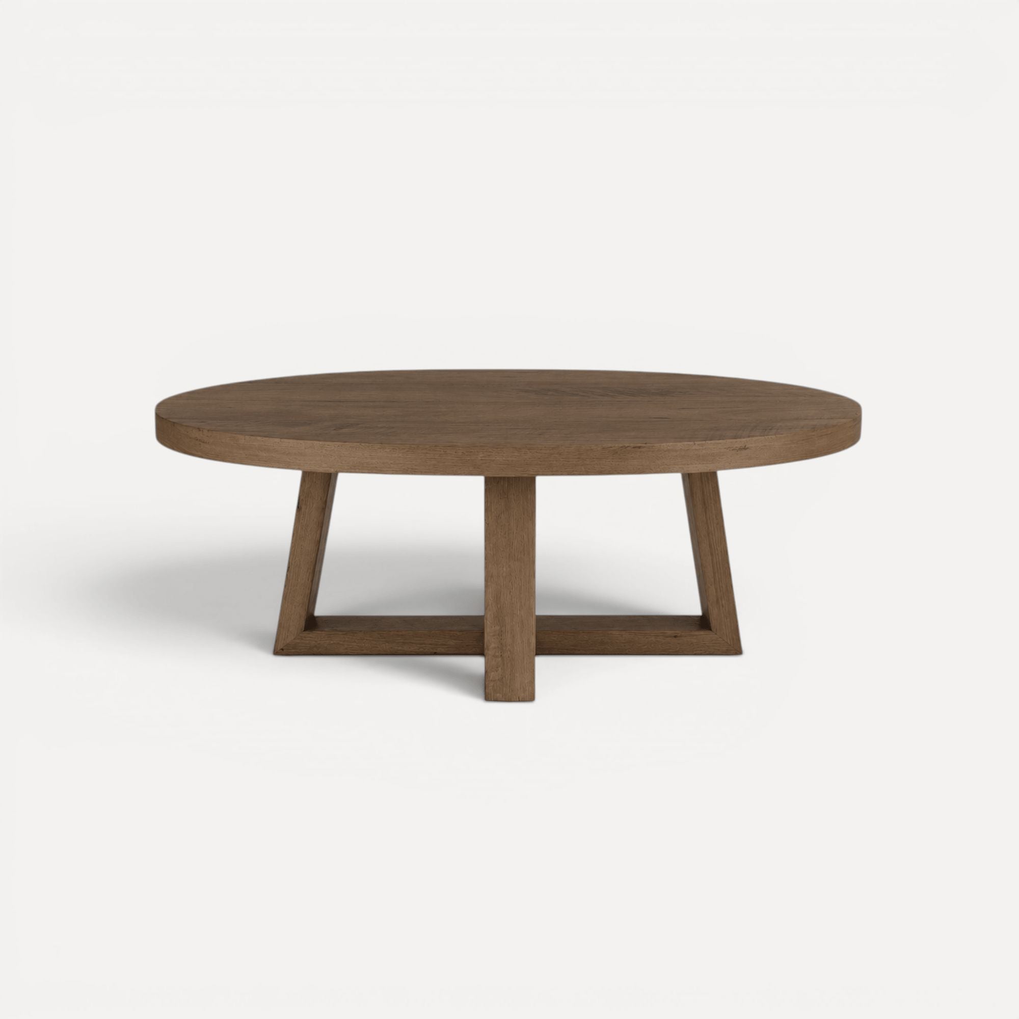 Bay Coffee Table - D850mm Living Furniture Beachwood Designs Weathered Oak