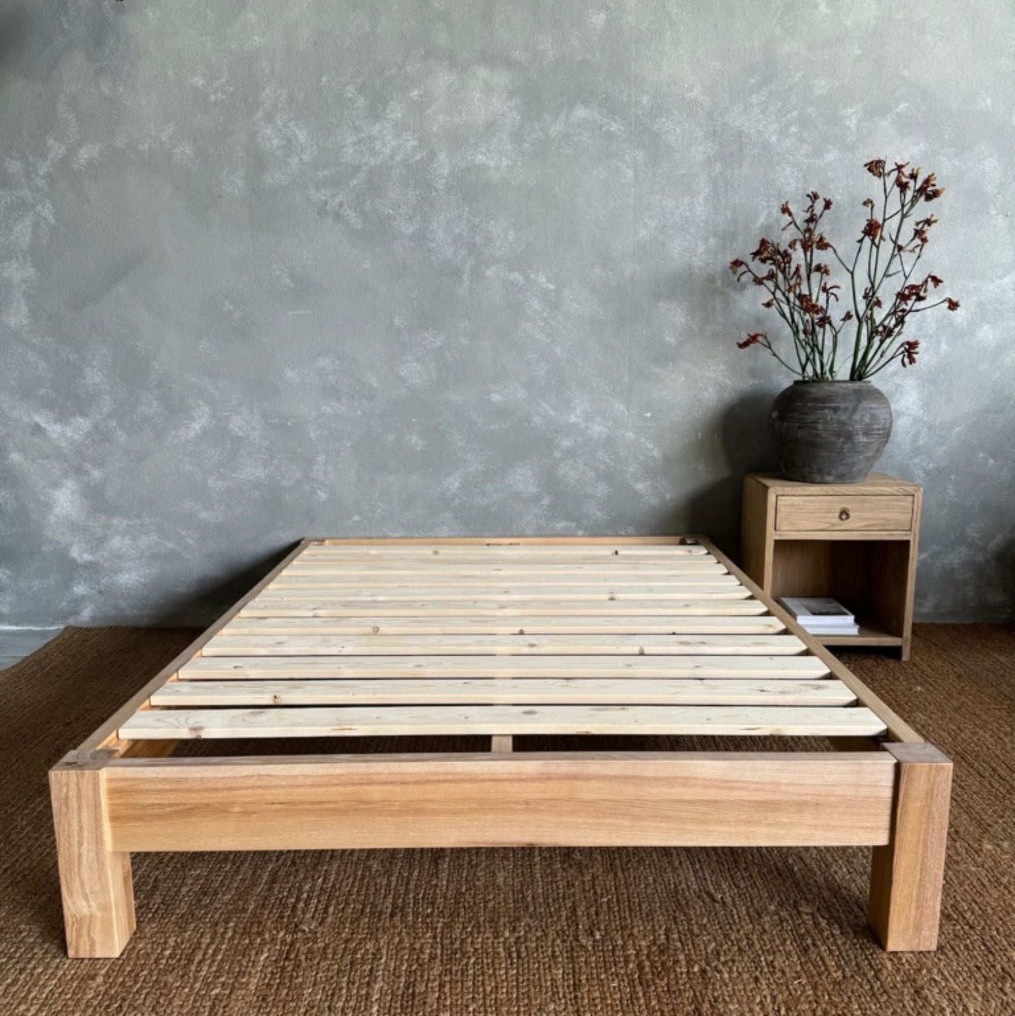 Bed Base - Queen Bedroom Furniture Beachwood Designs