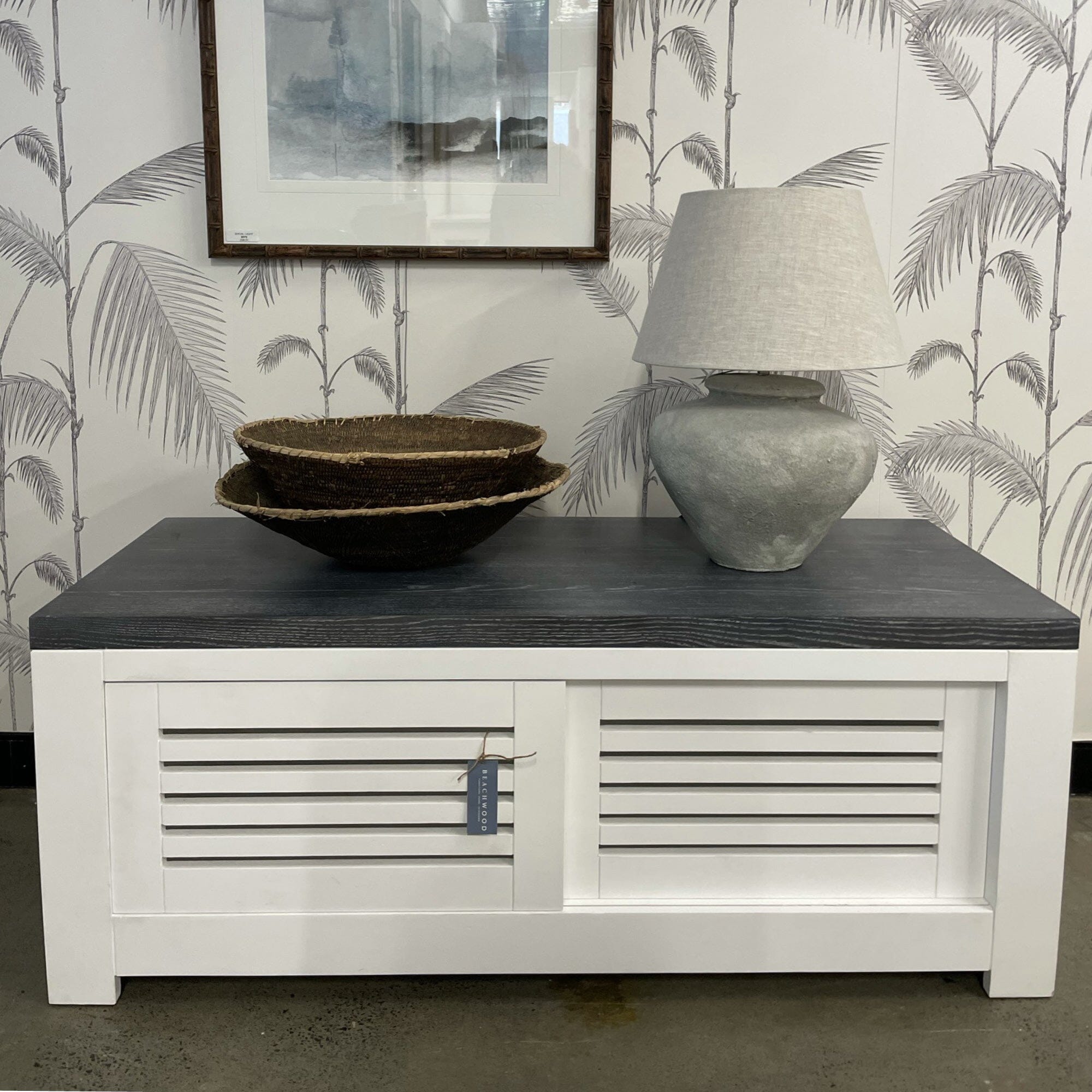 Bilgola Media Unit L1200mm Living Furniture Beachwood Designs