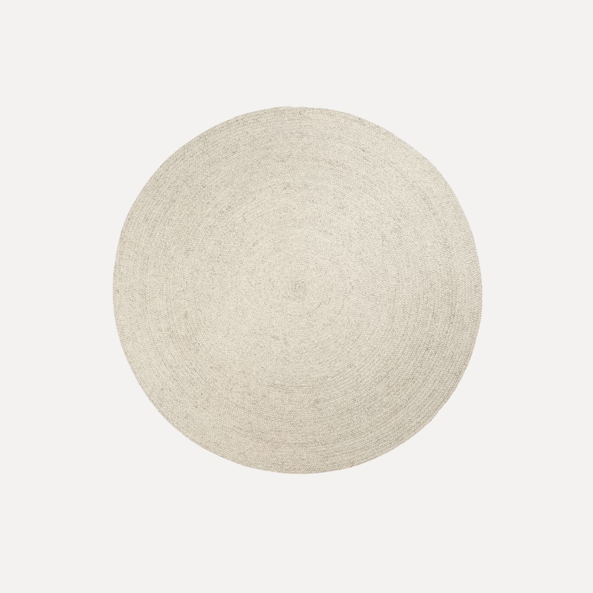 BRAID Rugs Armadillo Chalk - Armadillo 1.52m diam.