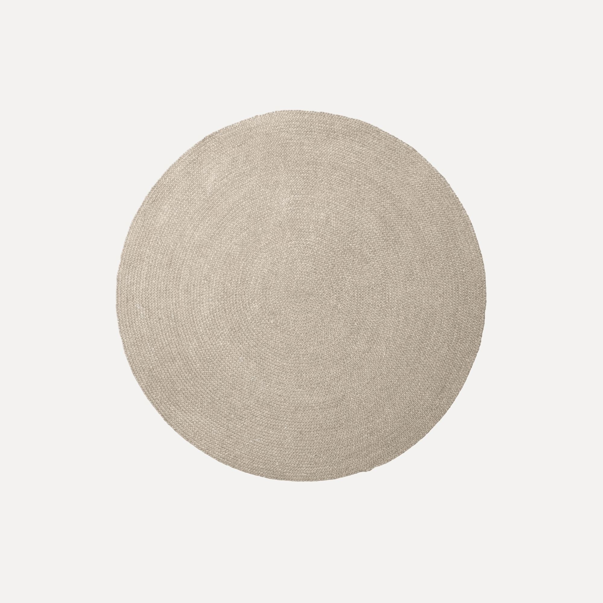 BRAID Rugs Armadillo Mushroom - Armadillo 1.82m diam.