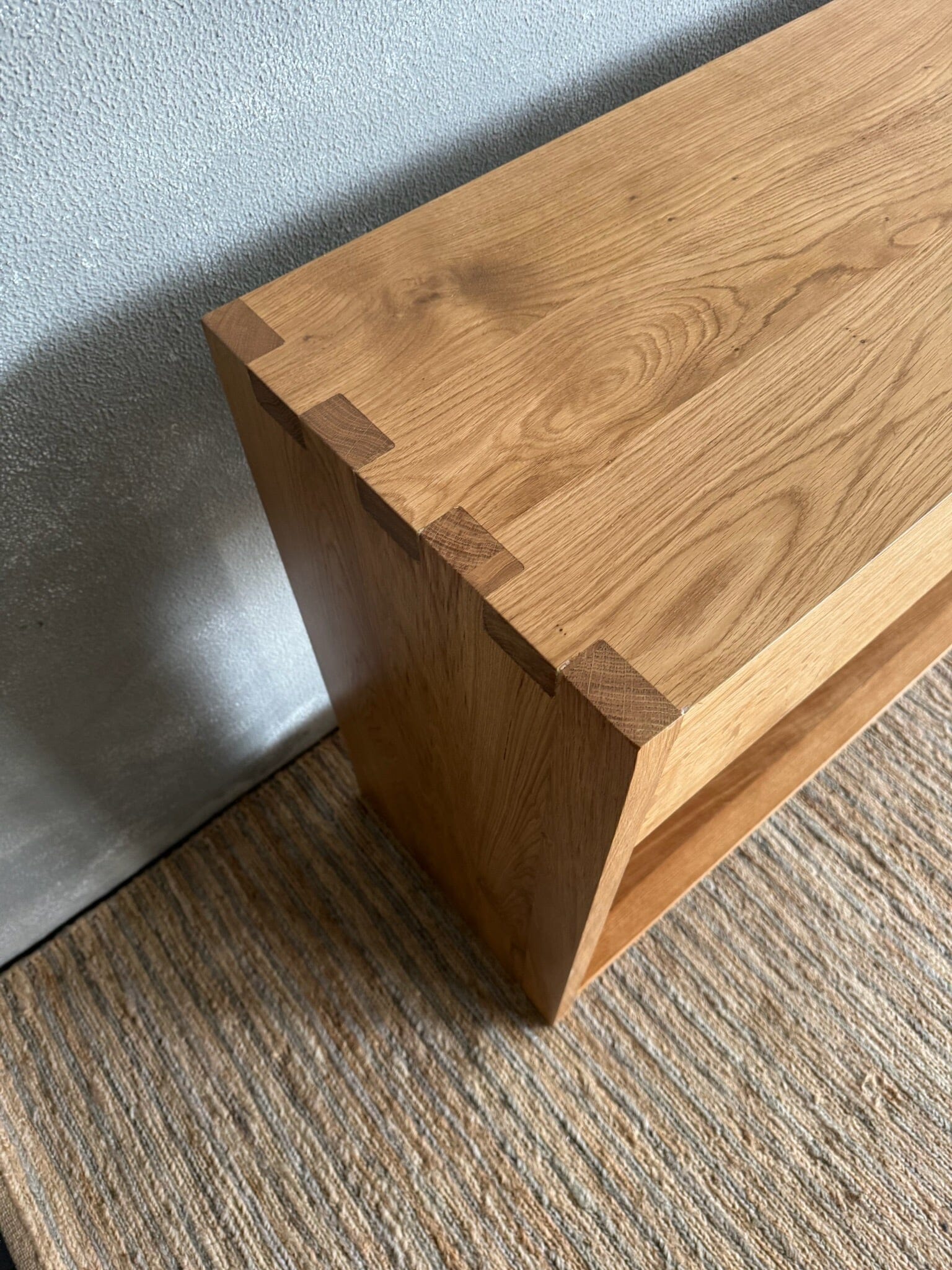 Bronte Console L2000mm - Natural Oak Living Furniture Beachwood Designs