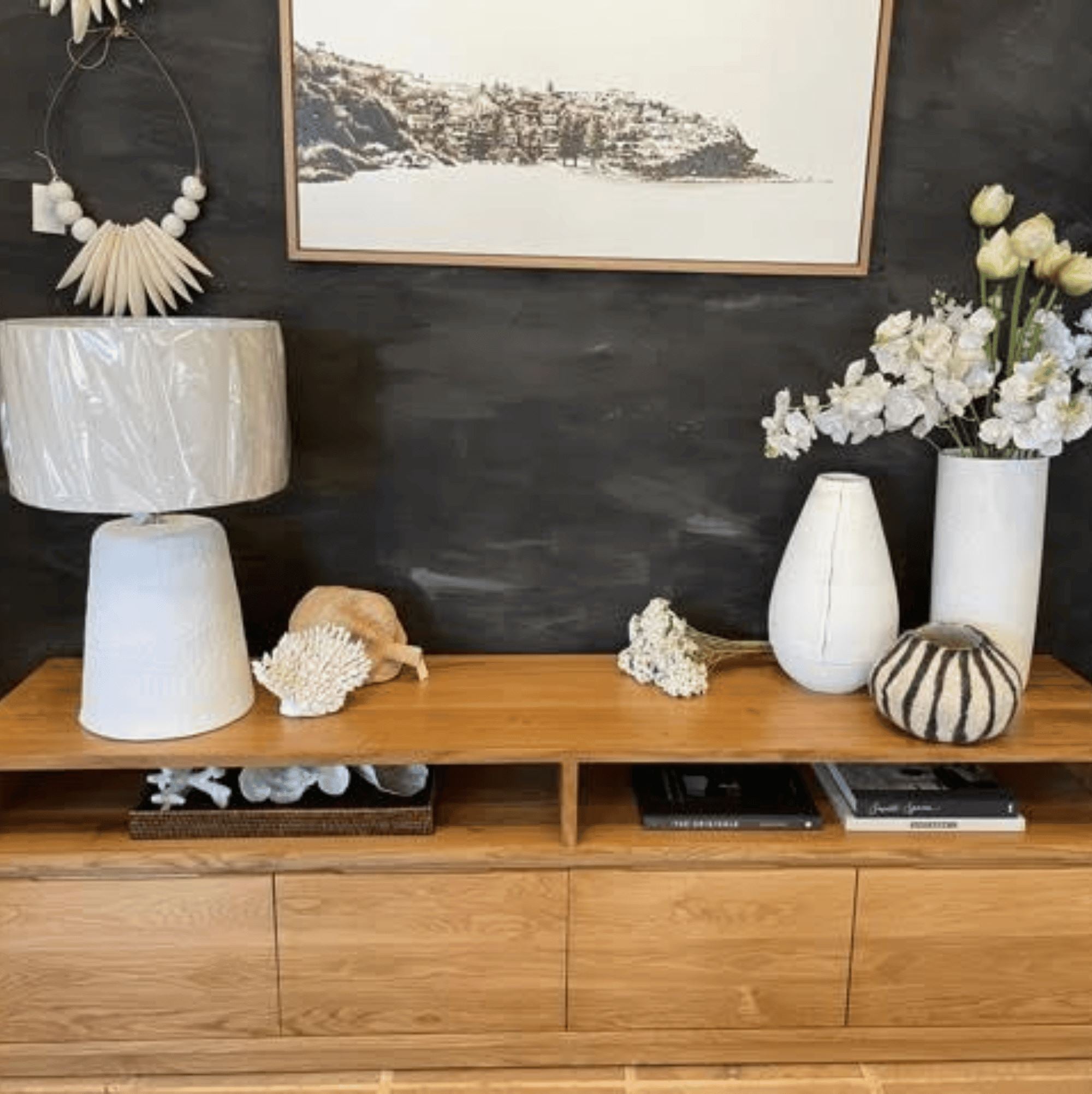 Bronte Media Unit 2000L Living Furniture Beachwood Designs