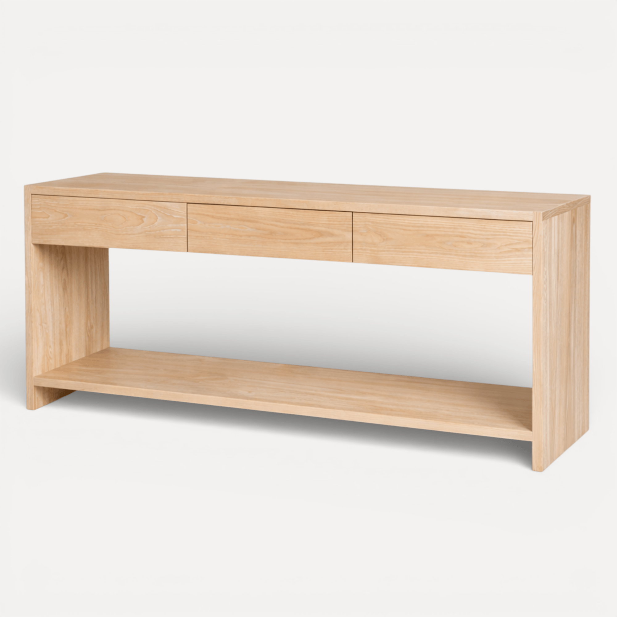 Bronte Console L2000mm - Limed Ash