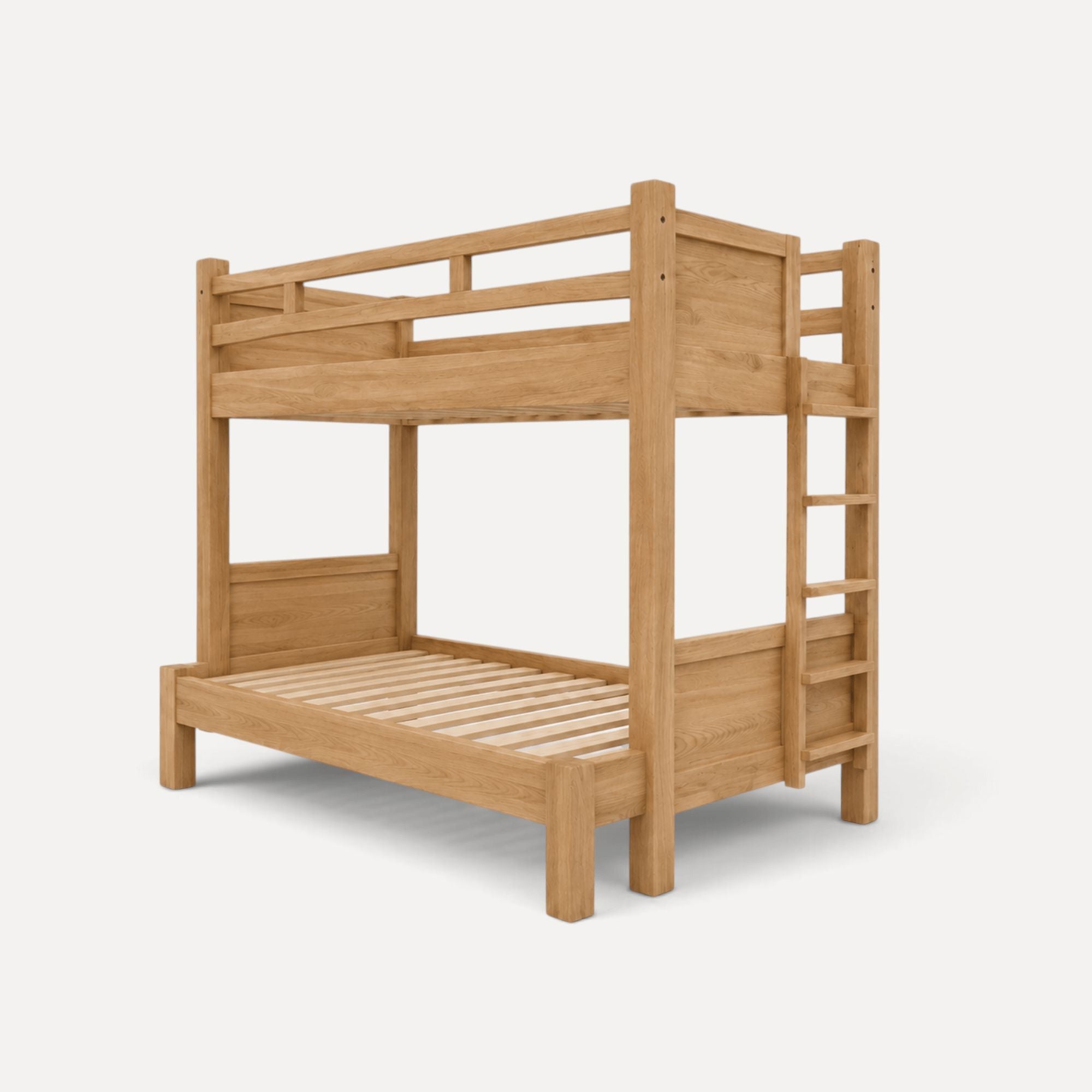 Bunk Bed - Mixed Bedroom Furniture Beachwood Designs Limed Ash
