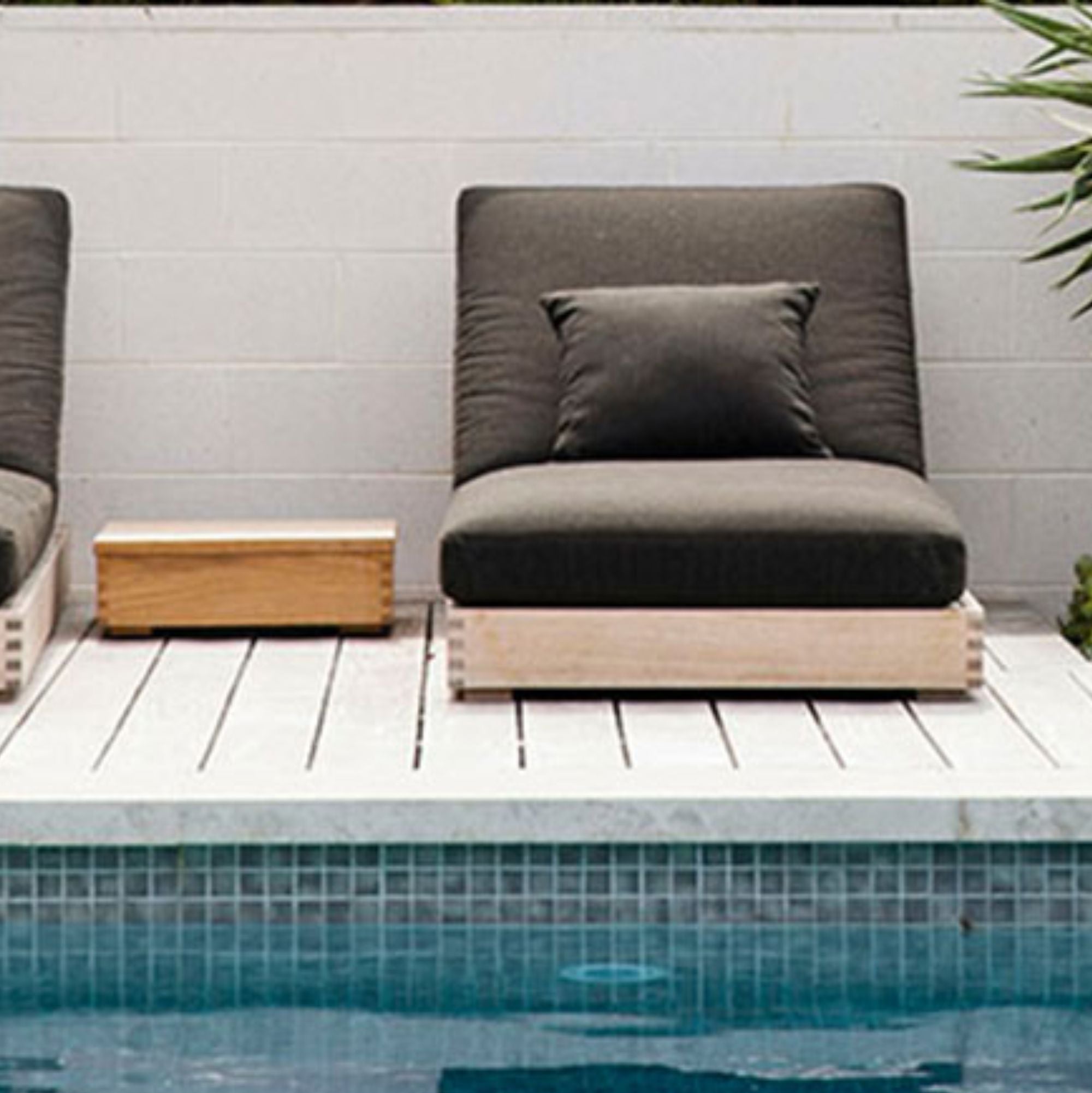 Burleigh Outdoor Side Table Outdoor Furniture Eco Outdoor