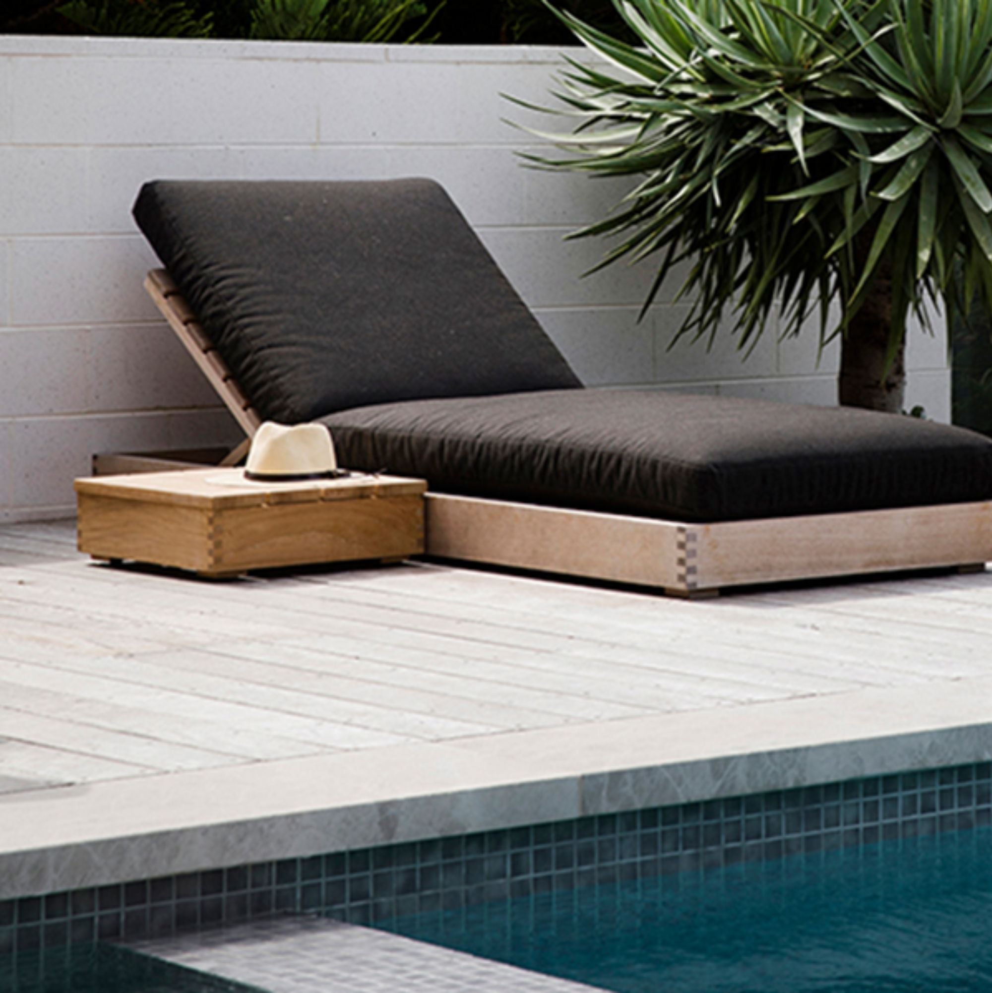 Burleigh Outdoor Side Table Outdoor Furniture Eco Outdoor