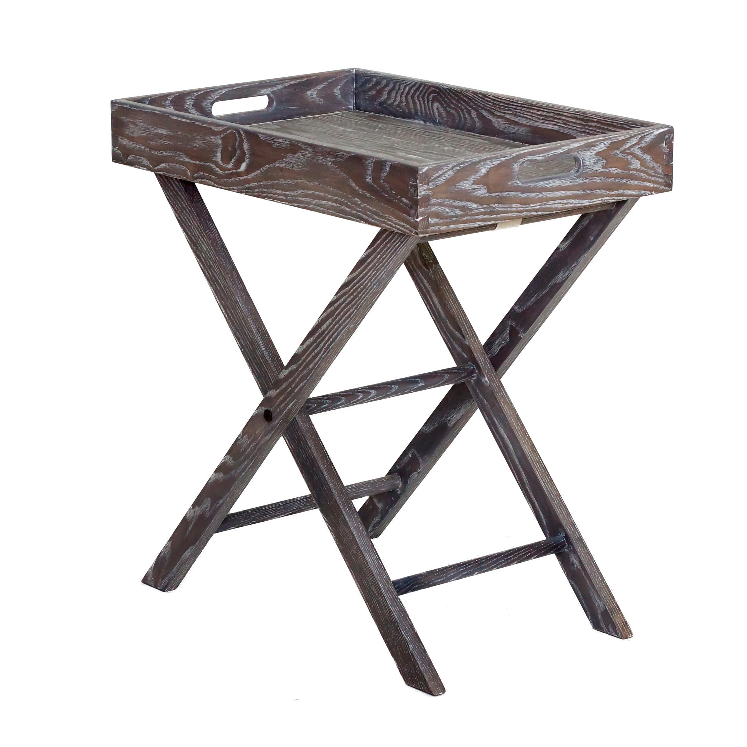 Butler Tray Living Furniture Beachwood Designs Grey Limed