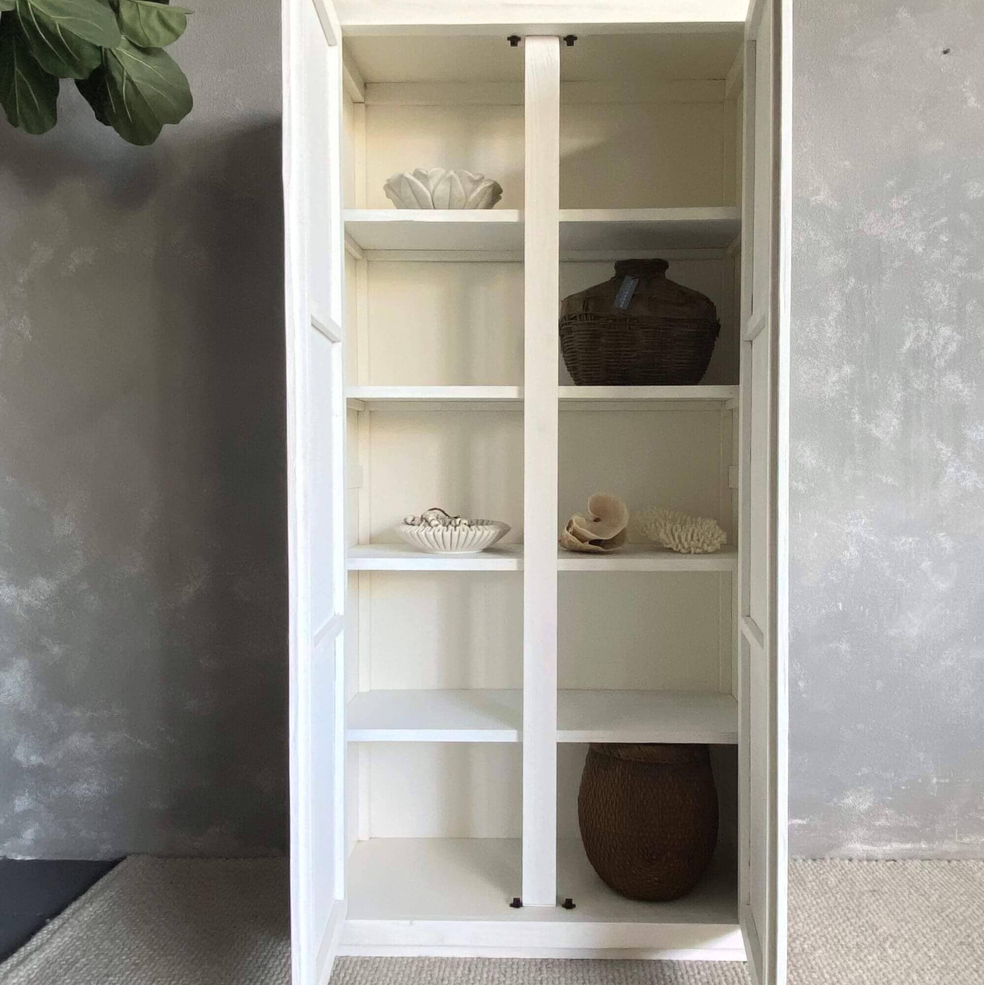 Byron Cabinet 2 Solid Doors Office & Storage Furniture Beachwood Designs