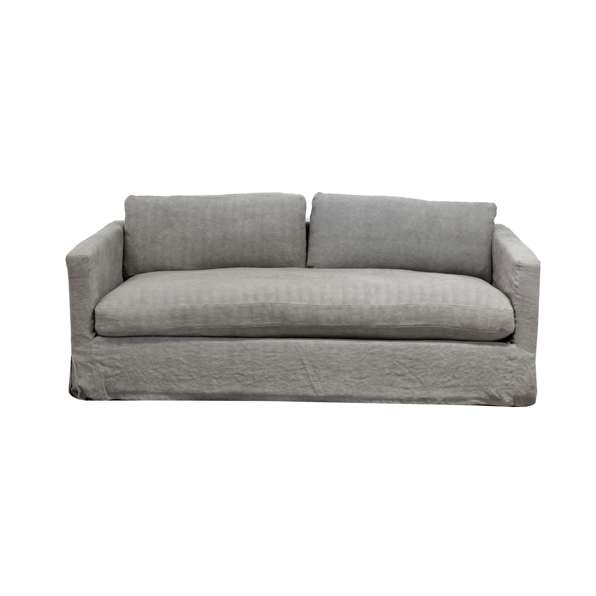 Byron Sofa - 3 Seater Living Furniture Beachwood Designs Grey Linen