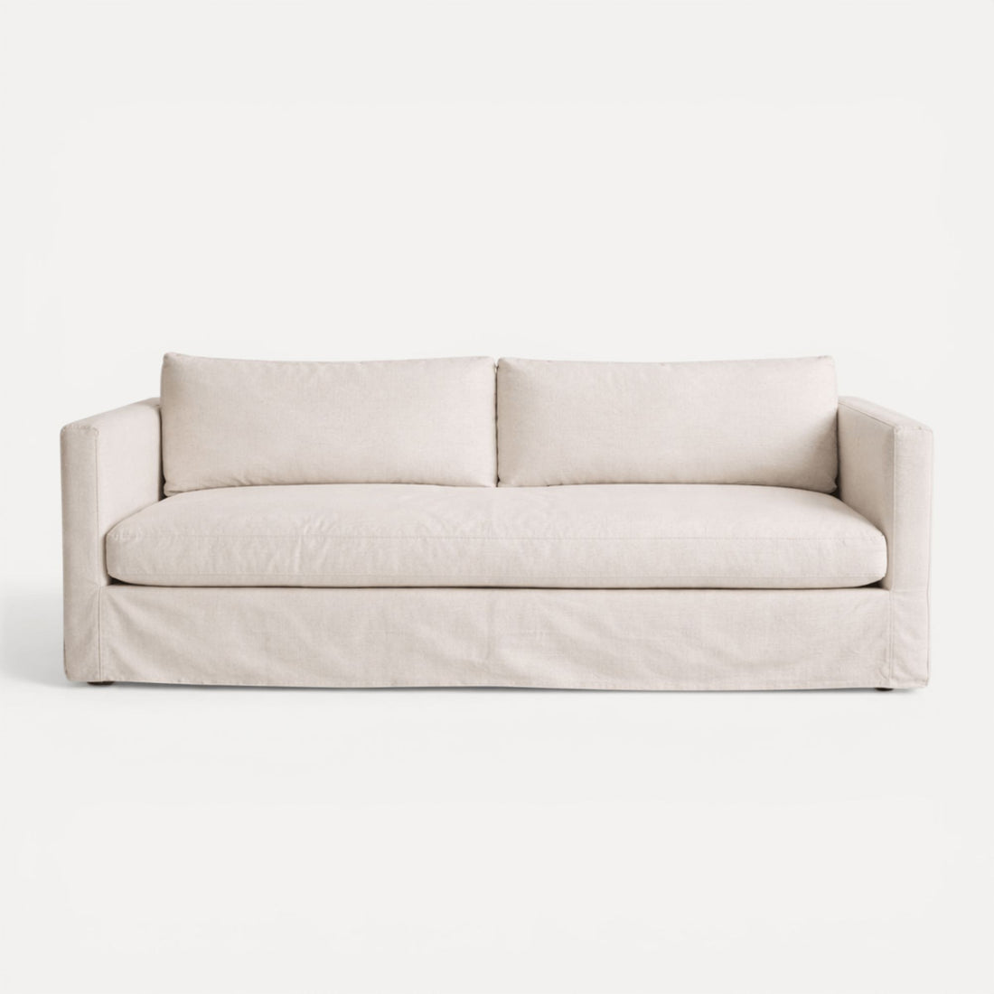 Byron Sofa - 3 Seater Living Furniture Beachwood Designs Salt & Pepper Linen Cotton