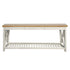 Caribbean Console & Drawers L1800mm Beachwood Designs White & Limed Ash 