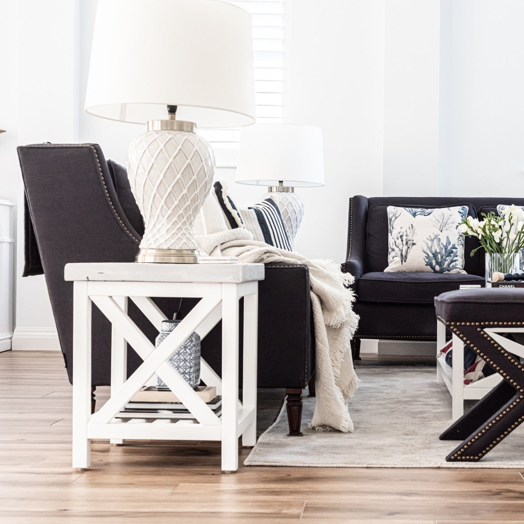 Caribbean Side Table Living Furniture Beachwood Designs