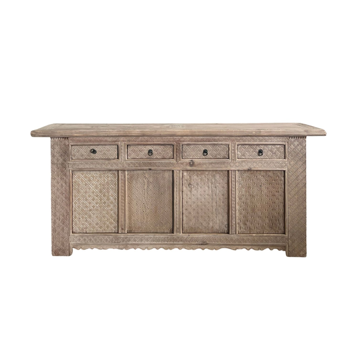 Carved Elm Sideboard L2000mm Living Furniture Beachwood Designs