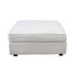 Clareville Ottoman Living Furniture Beachwood Designs Salt & Pepper Linen Cotton
