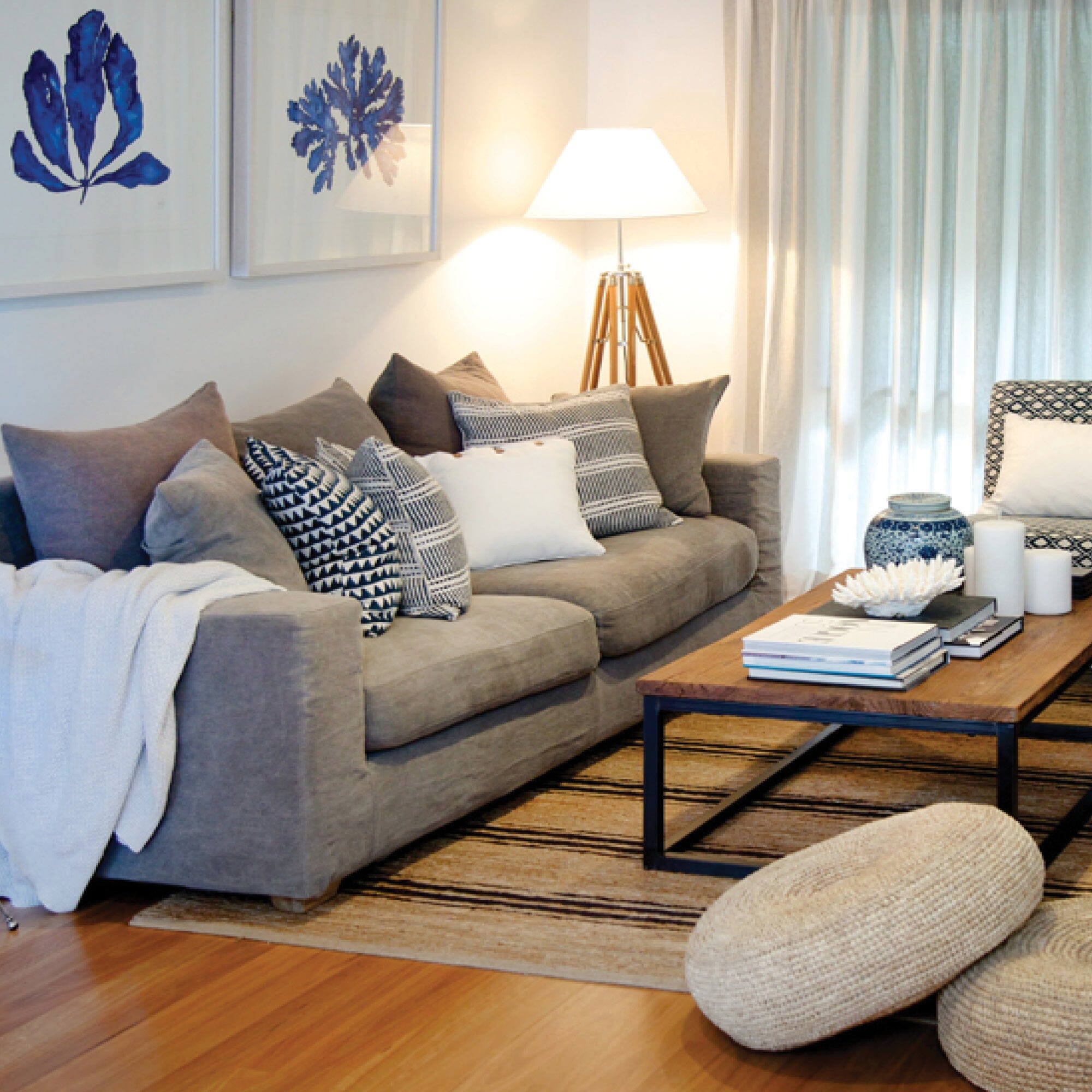 Clareville Sofa - 2 Seater Living Furniture Beachwood Designs
