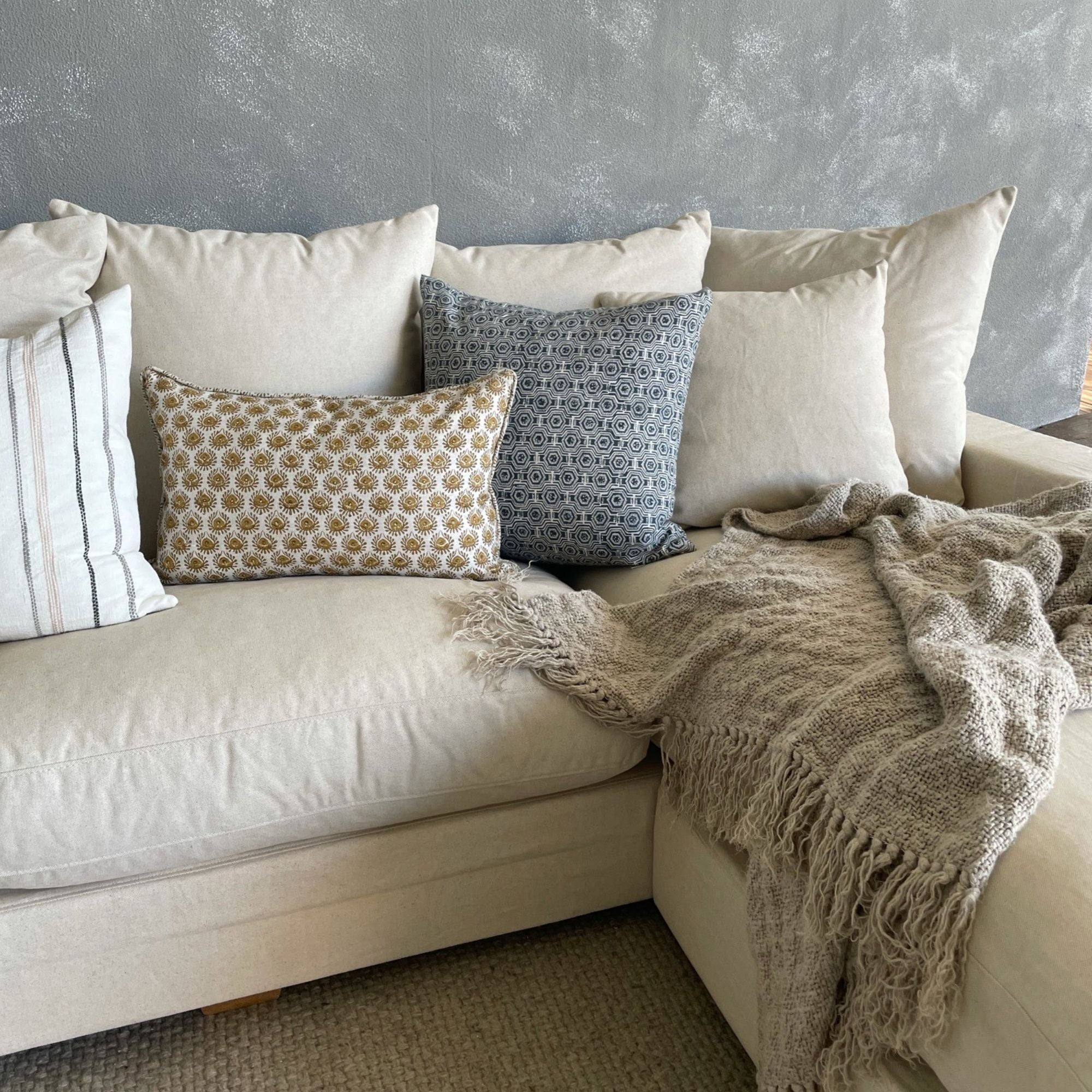 Clareville Sofa with Chaise Living Furniture Beachwood Designs